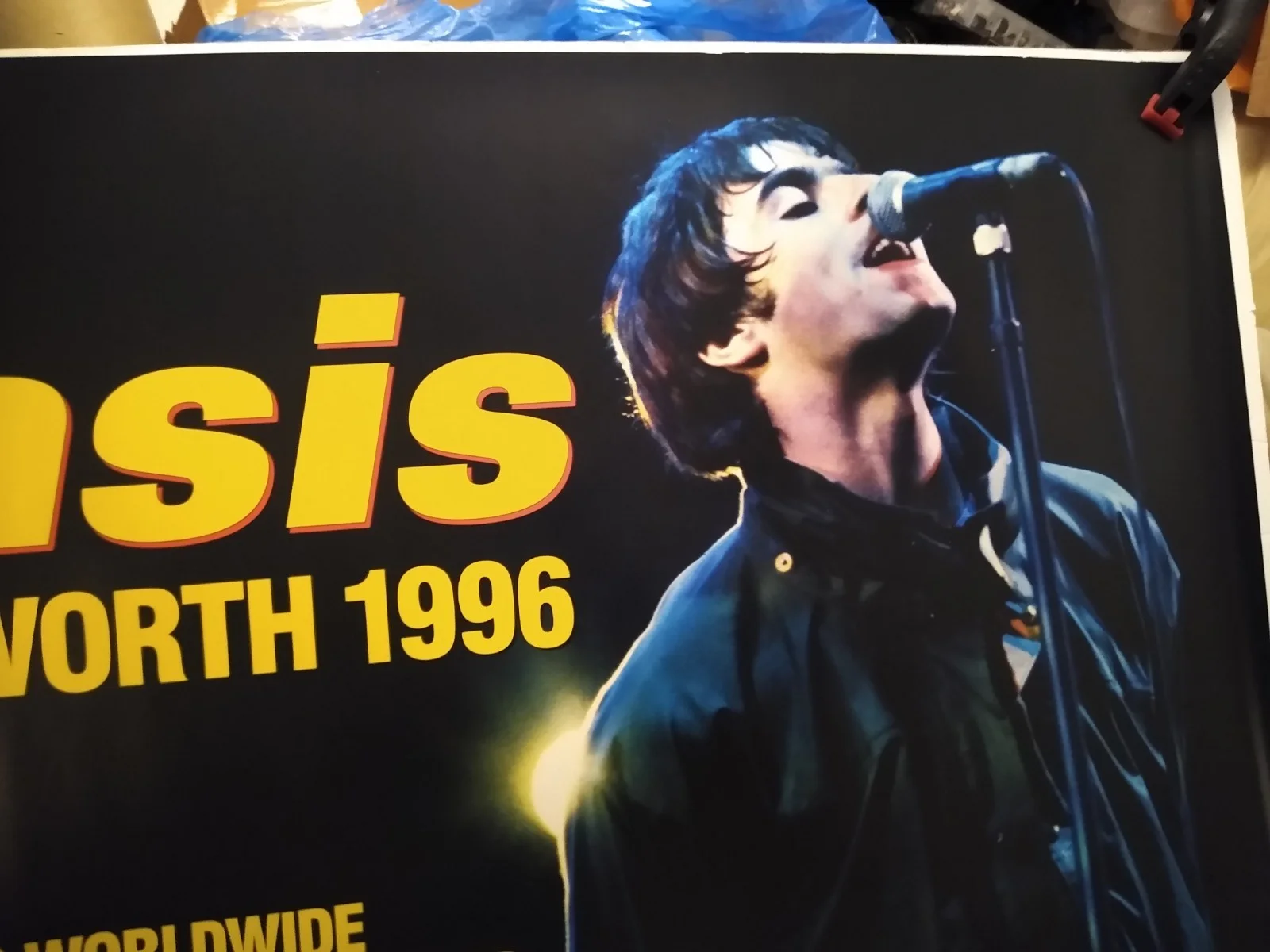 Oasis Live at Knebworth Original Poster Quad Anniversary Cinema Screening, изображение 3