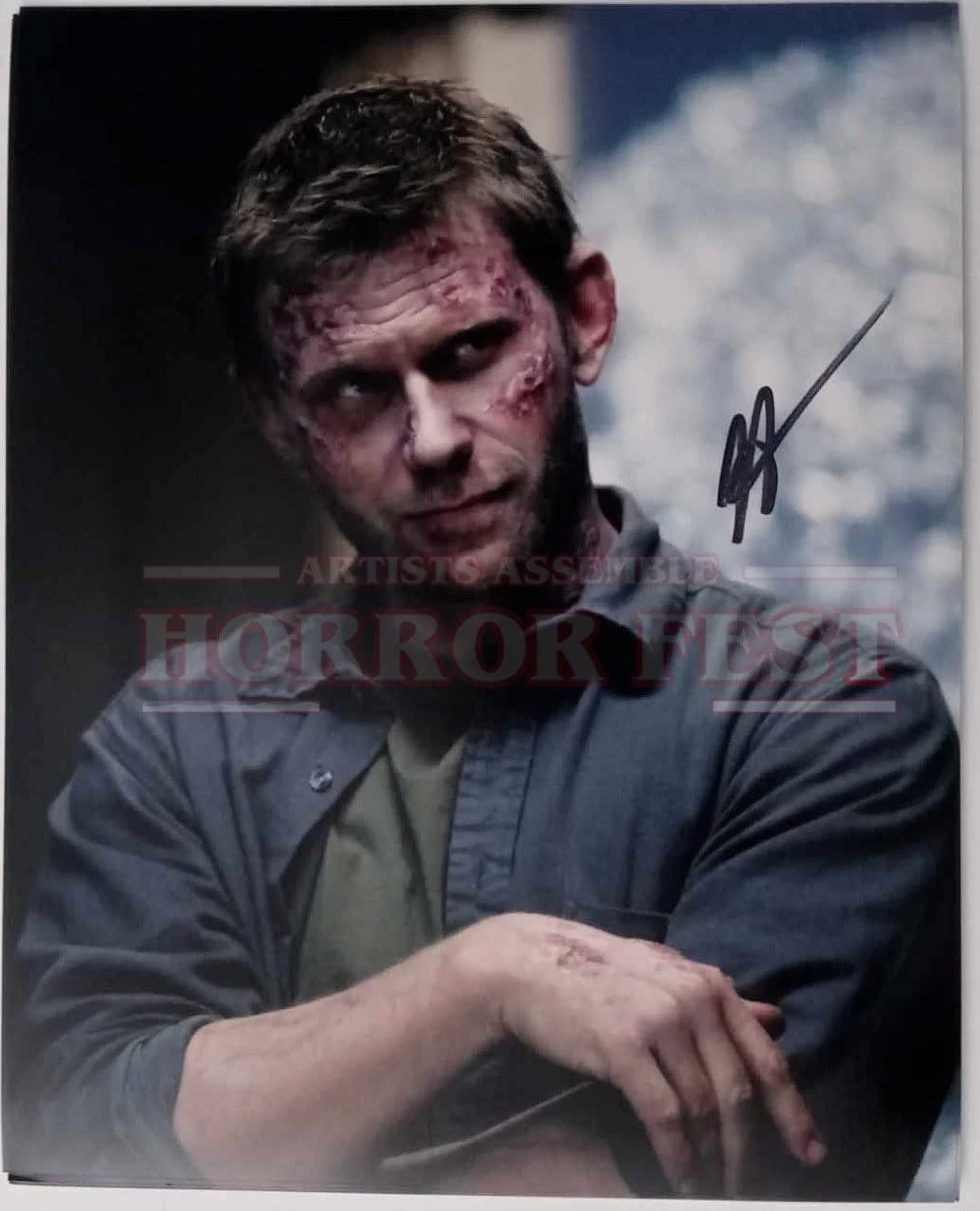 MARK PELLEGRINO — MARK PELLEGRINO Signed Autograph SUPERNATURAL 8x10 Photo # w/COA Lucifer #1
