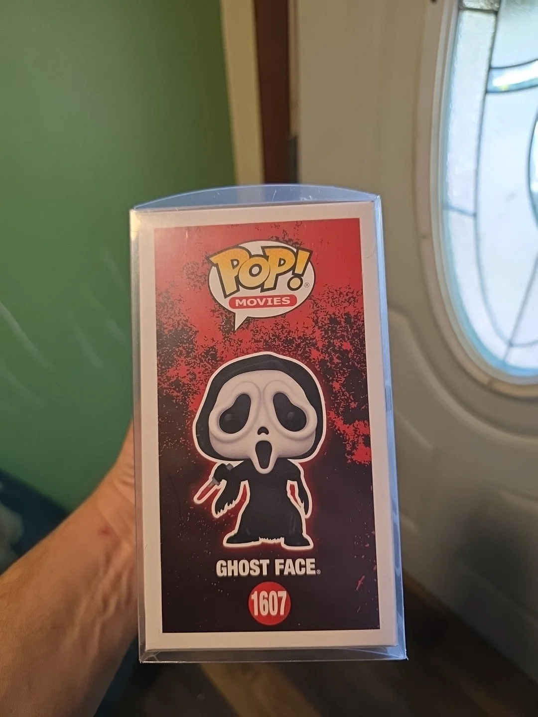 Dave Sheridan — Funko Pop 1607 Ghost Face Signed Dave Sheridan Scary Movie w/OCCM COA In Case, изображение 2