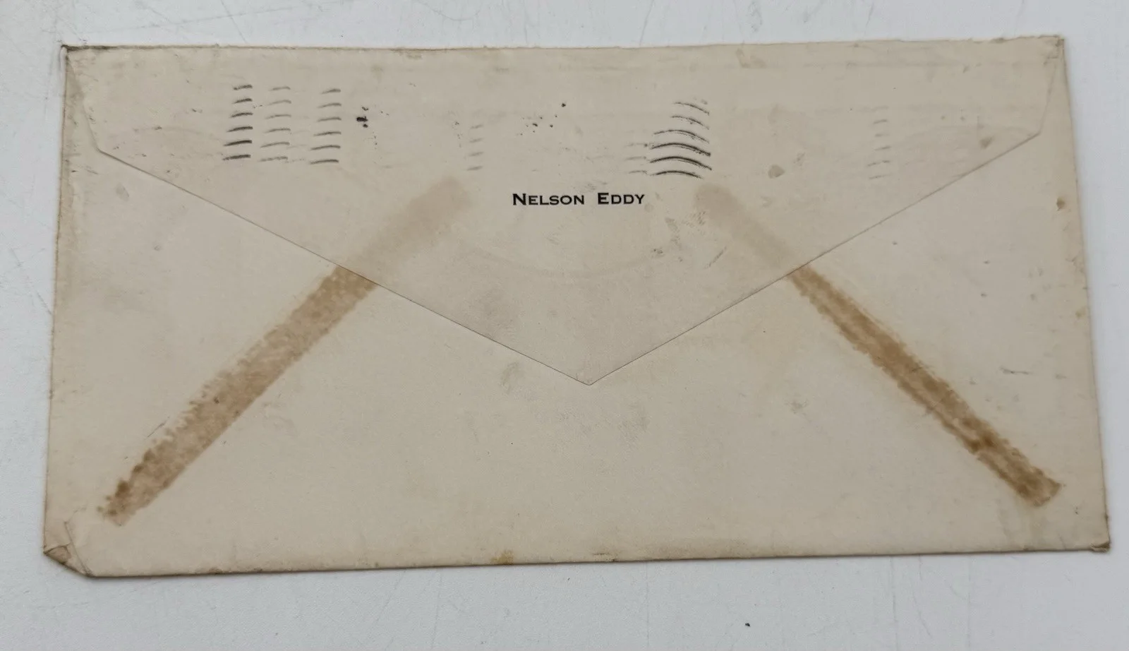 Nelson Eddy 1941 Signed Letter w/Envelope Sent to My Grandmother., изображение 5