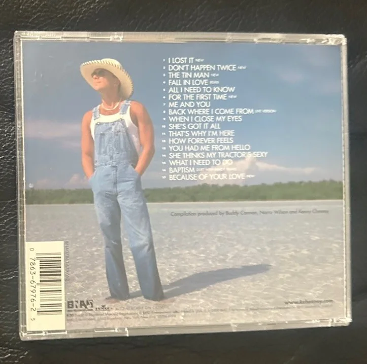 Kenny Chesney Signed Greatest Hits CD PSA COA AQ52865, image 3