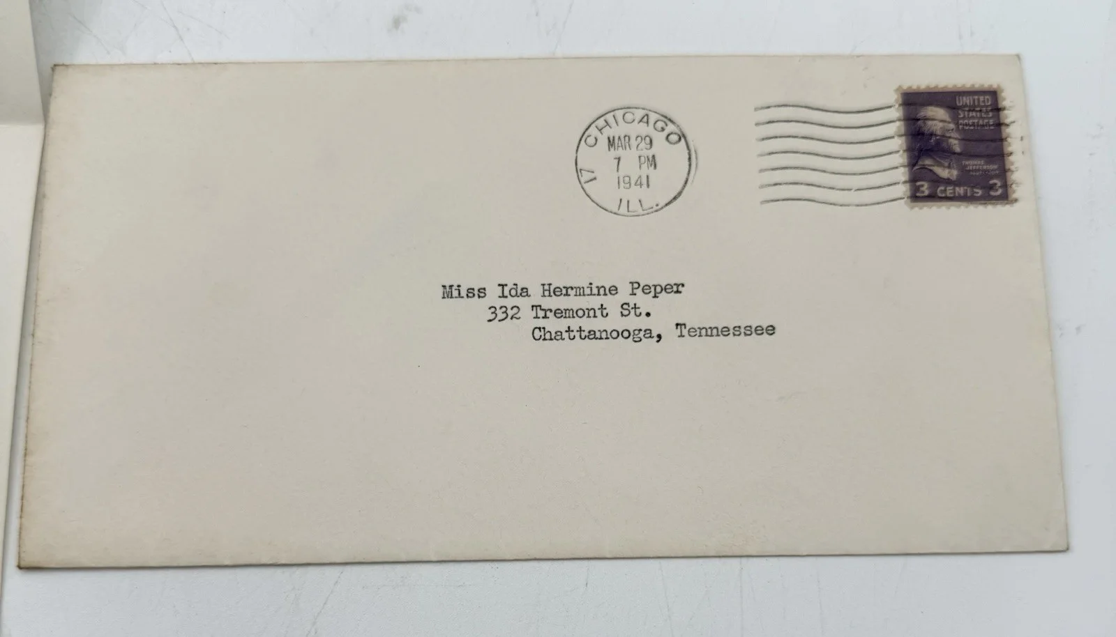 Nelson Eddy 1941 Signed Letter w/Envelope Sent to My Grandmother., изображение 3