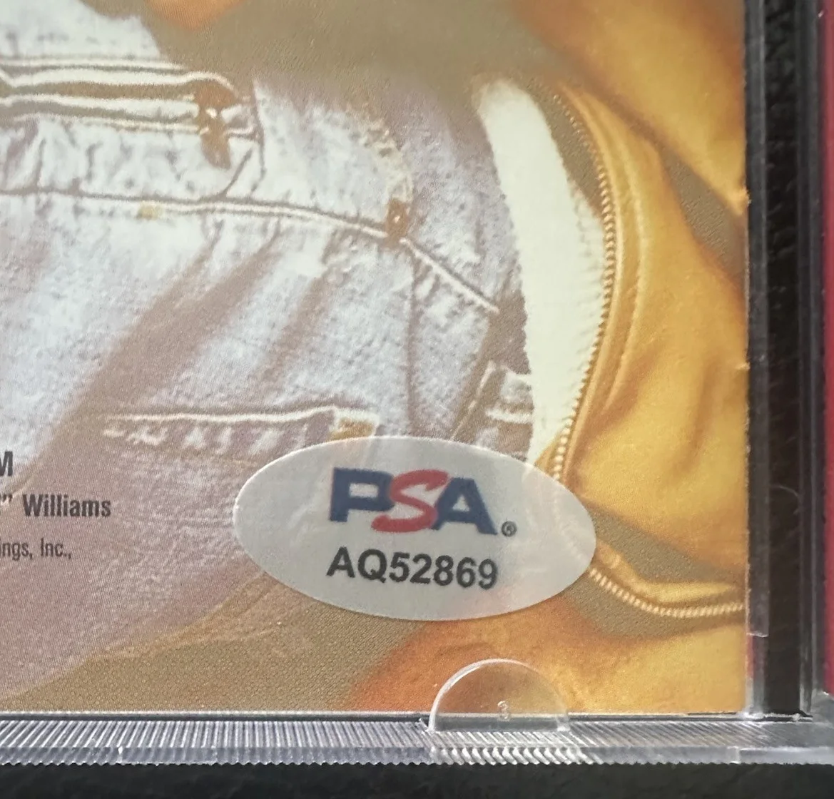 Lil Wayne Signed Tha Carter II CD PSA COA AQ52869, image 3