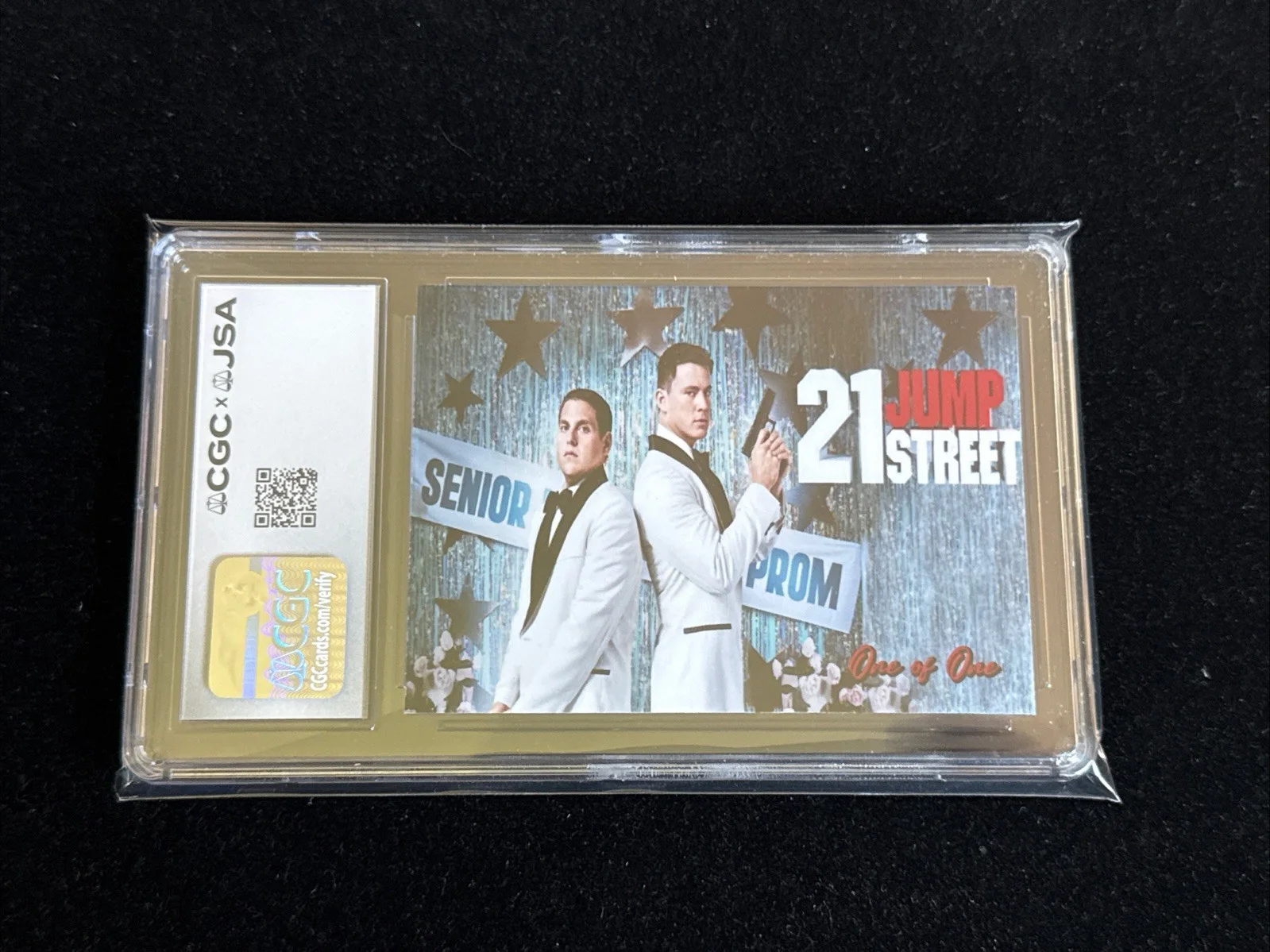 Channing Tatum signed Cut Custom Trading Card JSA CGC Slab Actor Auto C5972, изображение 2