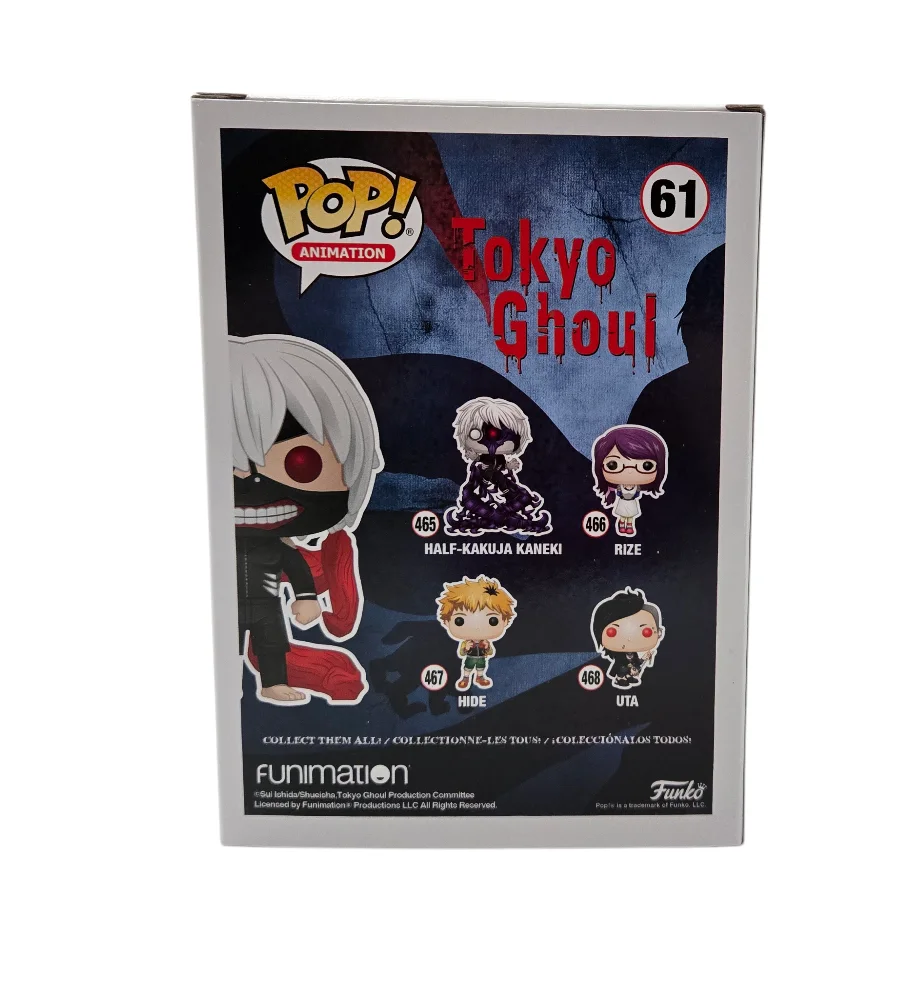 Austin Tindle — Ken Kaneki Signed Funko Pop Tokyo Ghoul Austin Tindle Chrome Autograph JSA COA, изображение 3