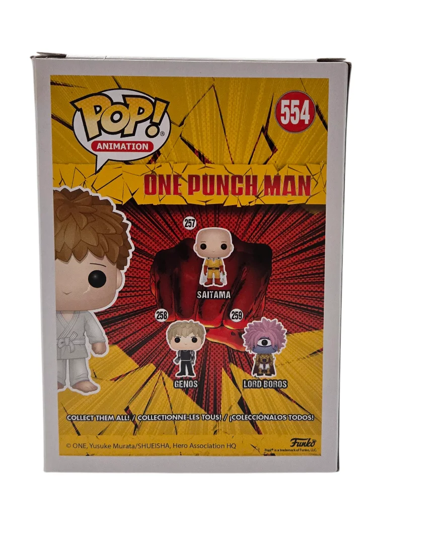 MAX MITTELMAN — Saitama Signed Funko One Punch Man Pop Max Mittelman Anime Autograph JSA COA 647, изображение 3