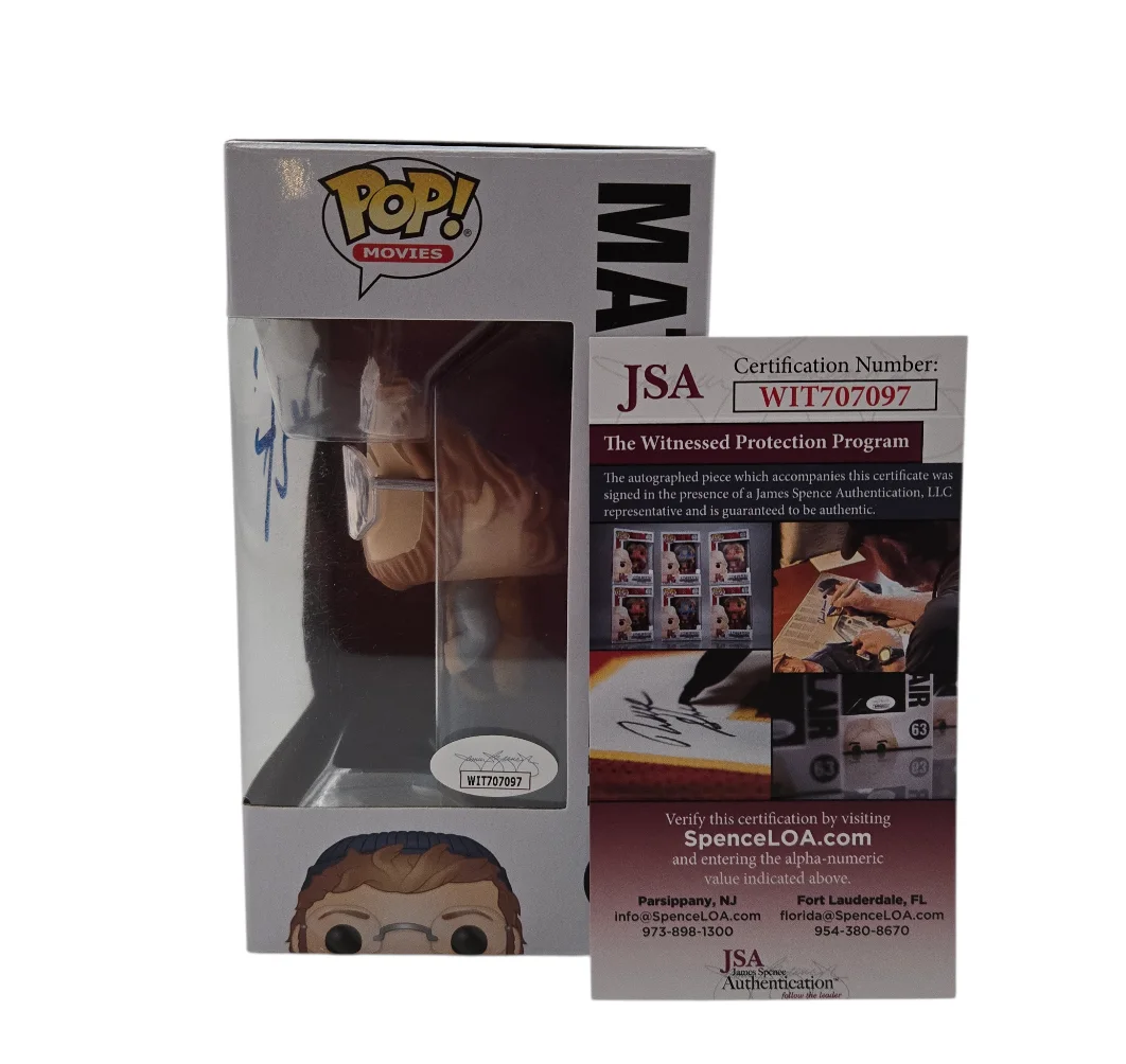 Richard Dreyfuss — Richard Dreyfuss Signed Matt Hooper Funko Jaws Pop #756 Autograph JSA COA 097, изображение 2