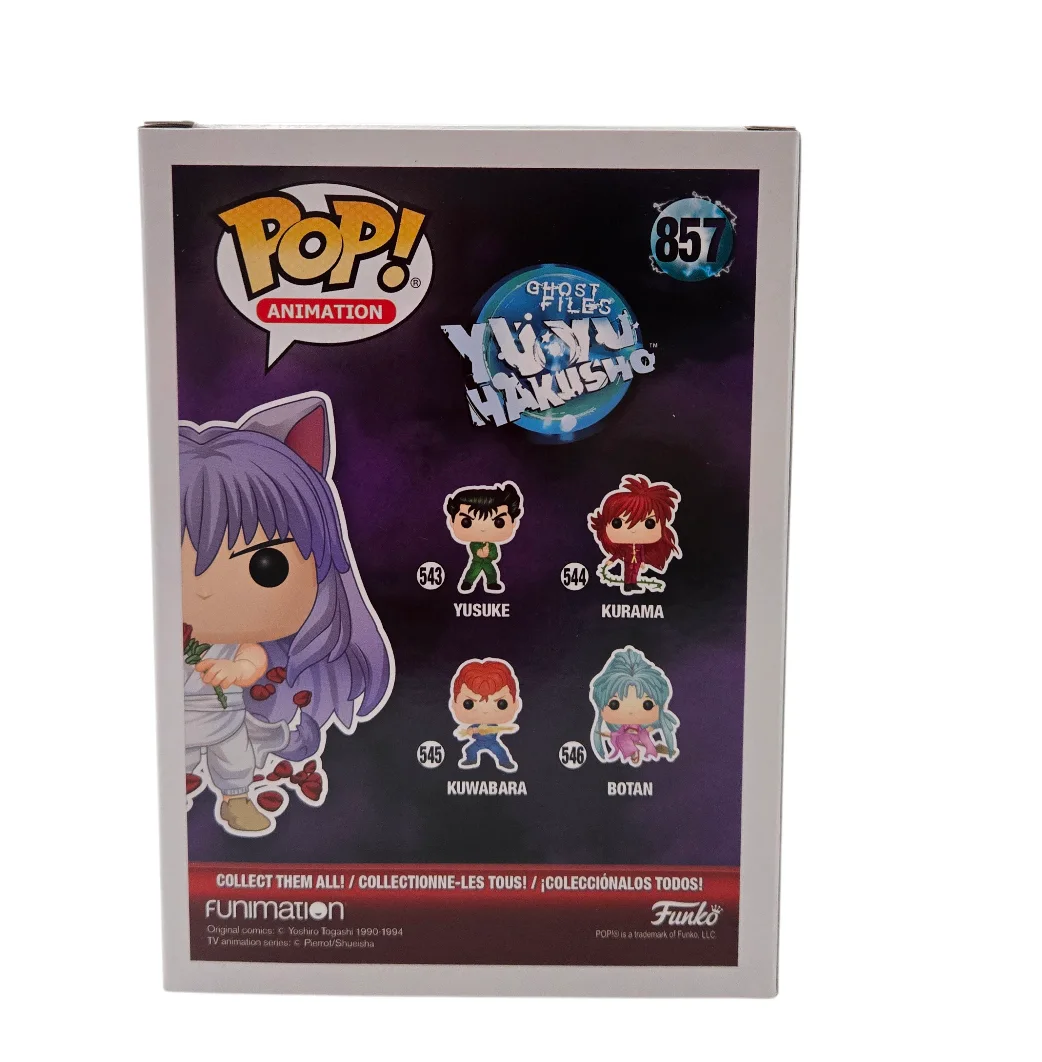 John Burgmeier — John Burgmeier Signed Yoko Kurama Funko Pop YuYu Hakusho Autograph JSA COA 75, изображение 3