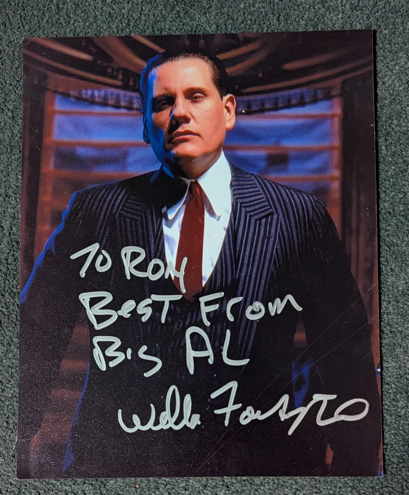 William Forsythe — WILLIAM FORSYTHE autographed 8x10 PORTRAIT! THE DEVIL'S REJECTS/BOARDWALK EMPIRE