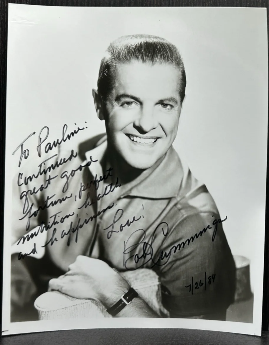 Bob Cummings — BOB CUMMINGS HAND SIGNED 8x10 PHOTO Original Autograph JSA COA Love That Bob, изображение 2