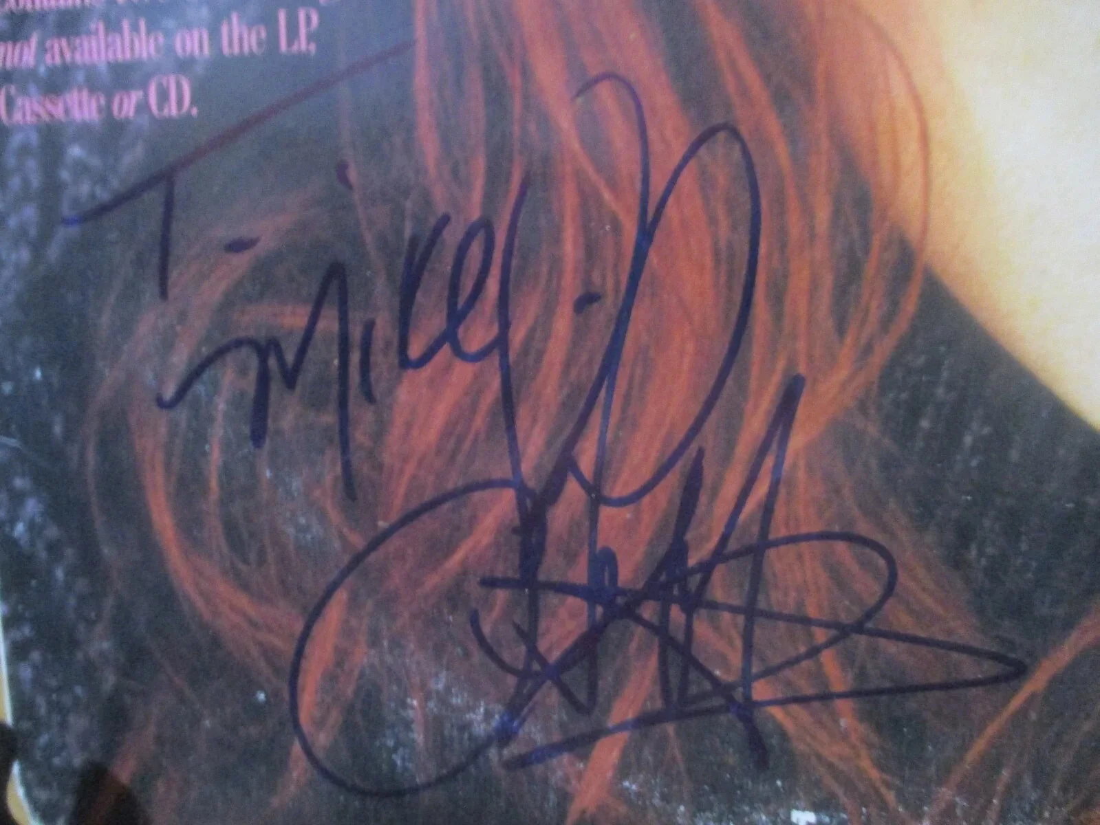 TIFFANY DARWISH authentic signed/autographed promo 12" vinyl record single, image 2