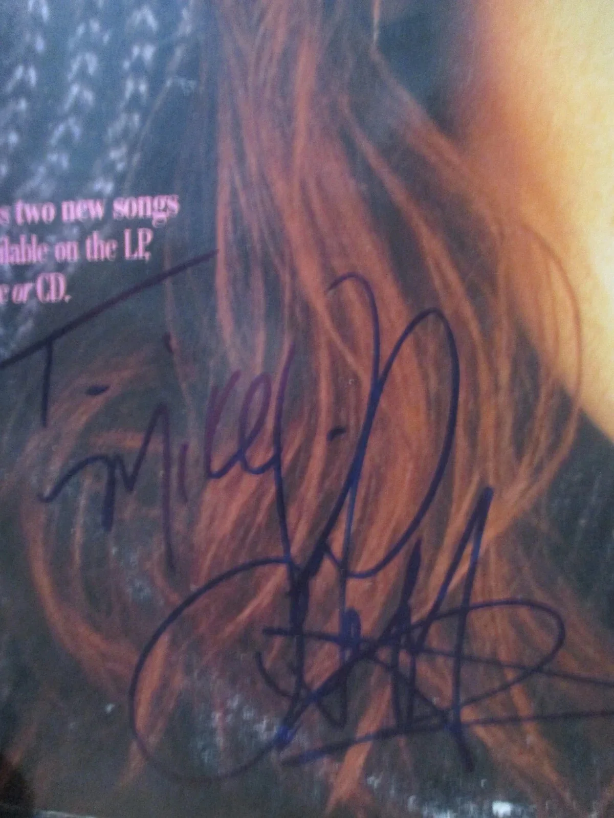 TIFFANY DARWISH authentic signed/autographed promo 12" vinyl record single, image 3