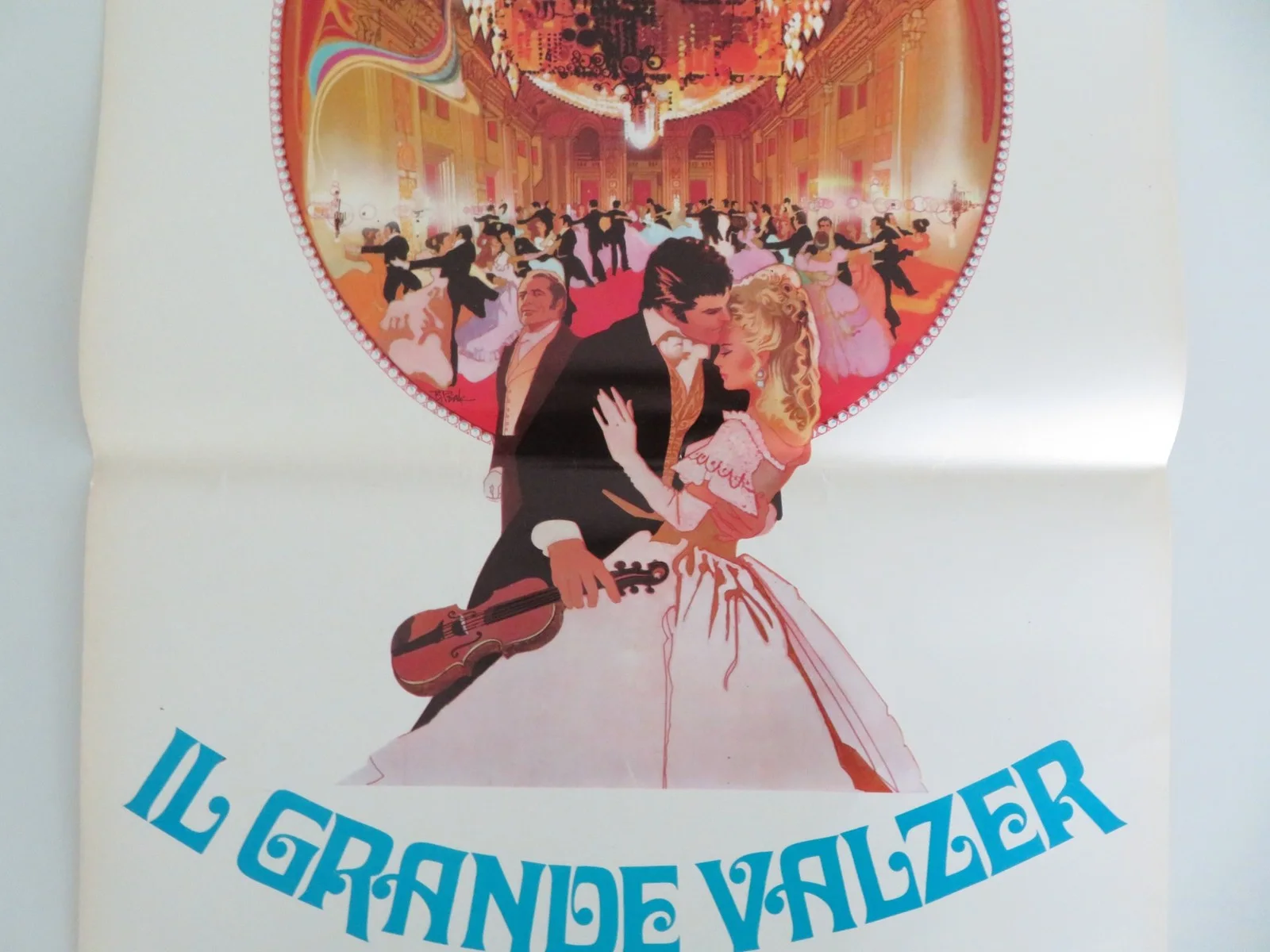 The Great Waltz Italian Locandina Poster Horst Buchholz Mary Costa 1972, изображение 3