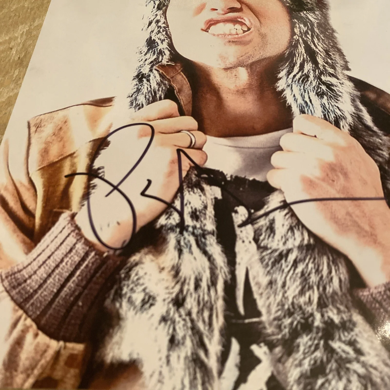 PETE WENTZ AUTOGRAPHED 8X10 PHOTO. FALL OUT BOY. BECKETT COA. READ!, image 3