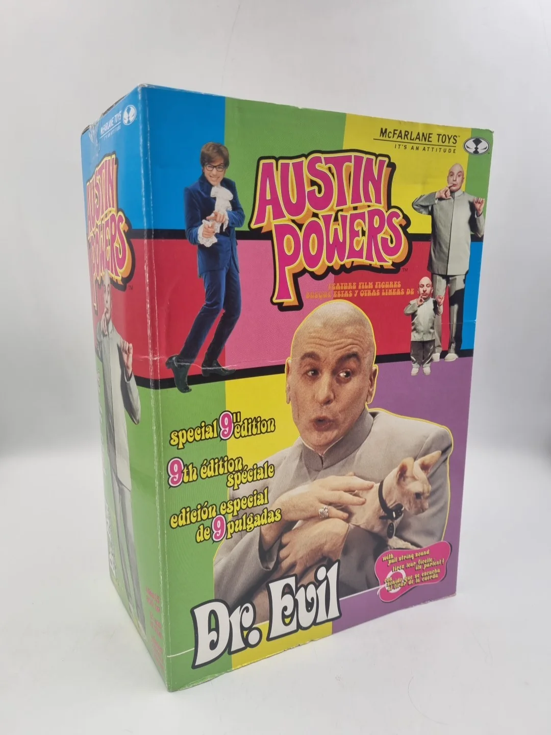McFarlane Toys Austin Powers Dr. Evil Film Figure Special 9" Edition 1999, изображение 3