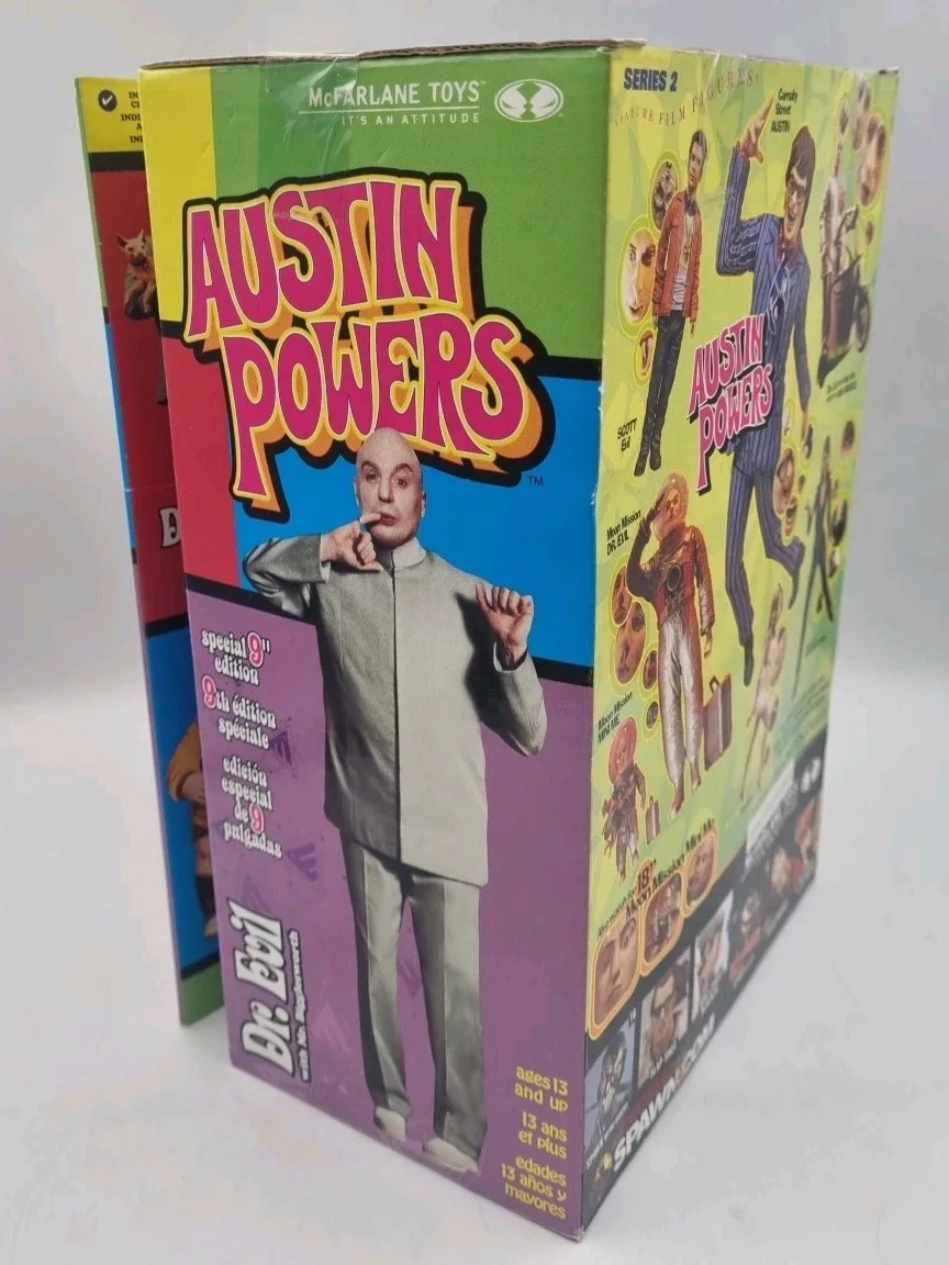 McFarlane Toys Austin Powers Dr. Evil Film Figure Special 9" Edition 1999, изображение 4