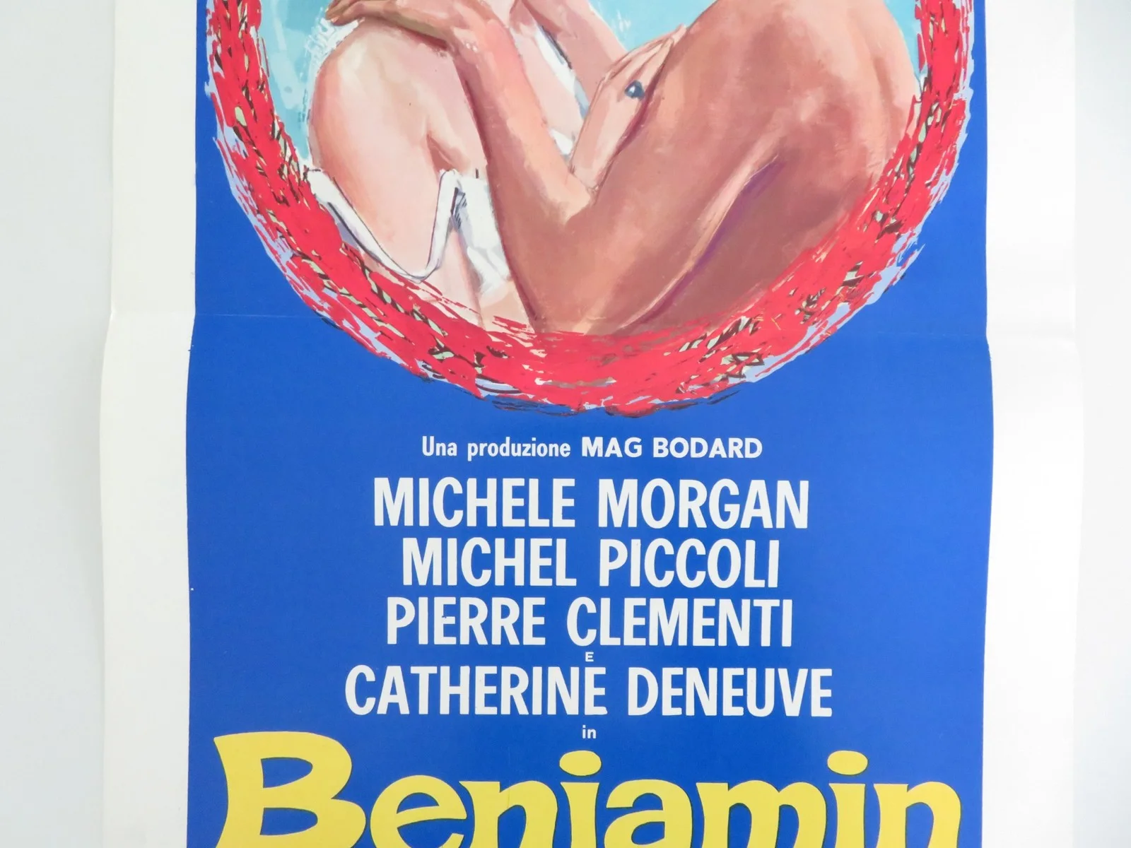 Benjamin Italian Locandina Poster Catherine Deneuve Michèle Morgan 1968, image 3