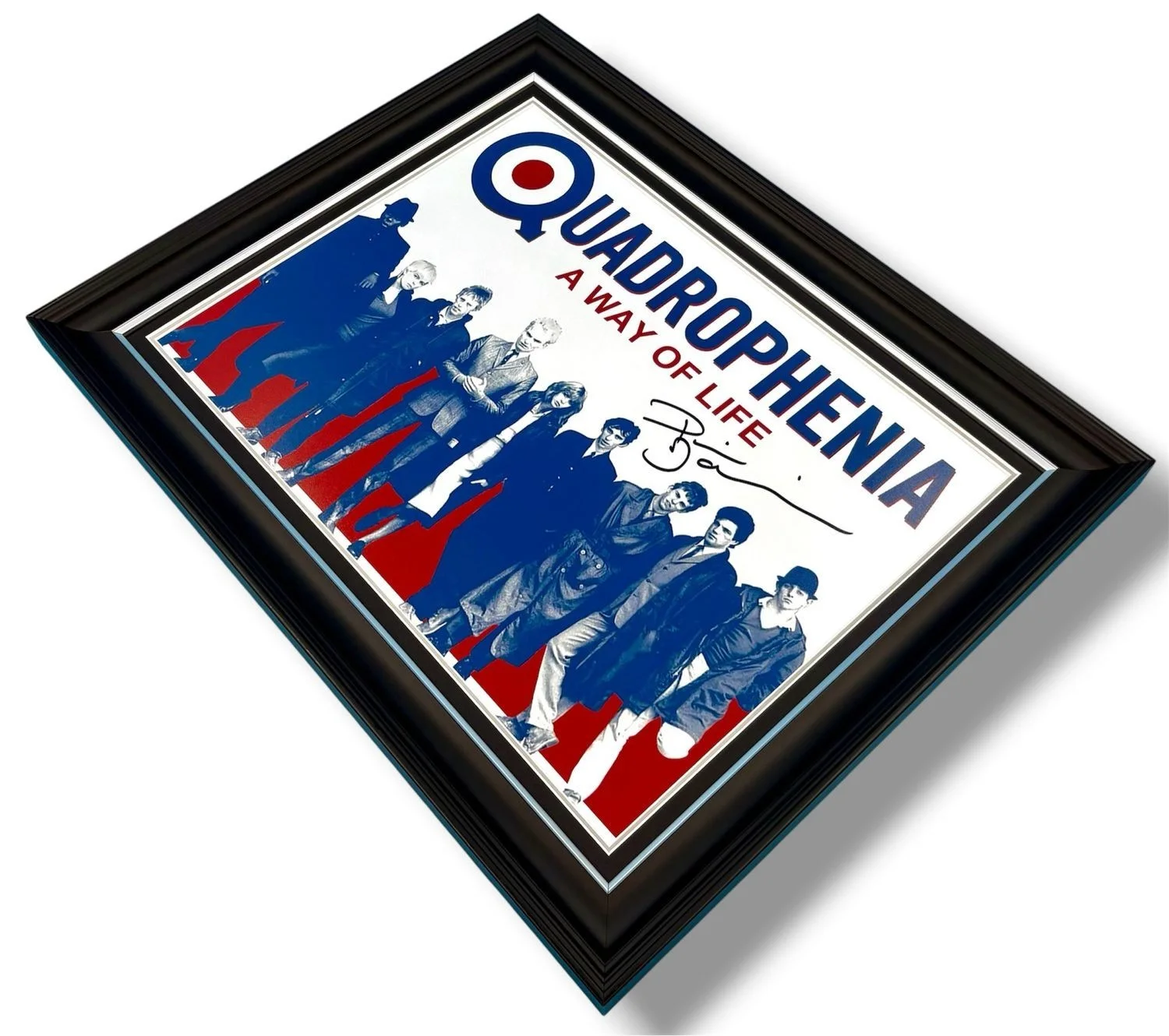 Phil Daniels Signed Photo Framed & COA Quadrophenia Movie Poster Autograph Auto, изображение 3