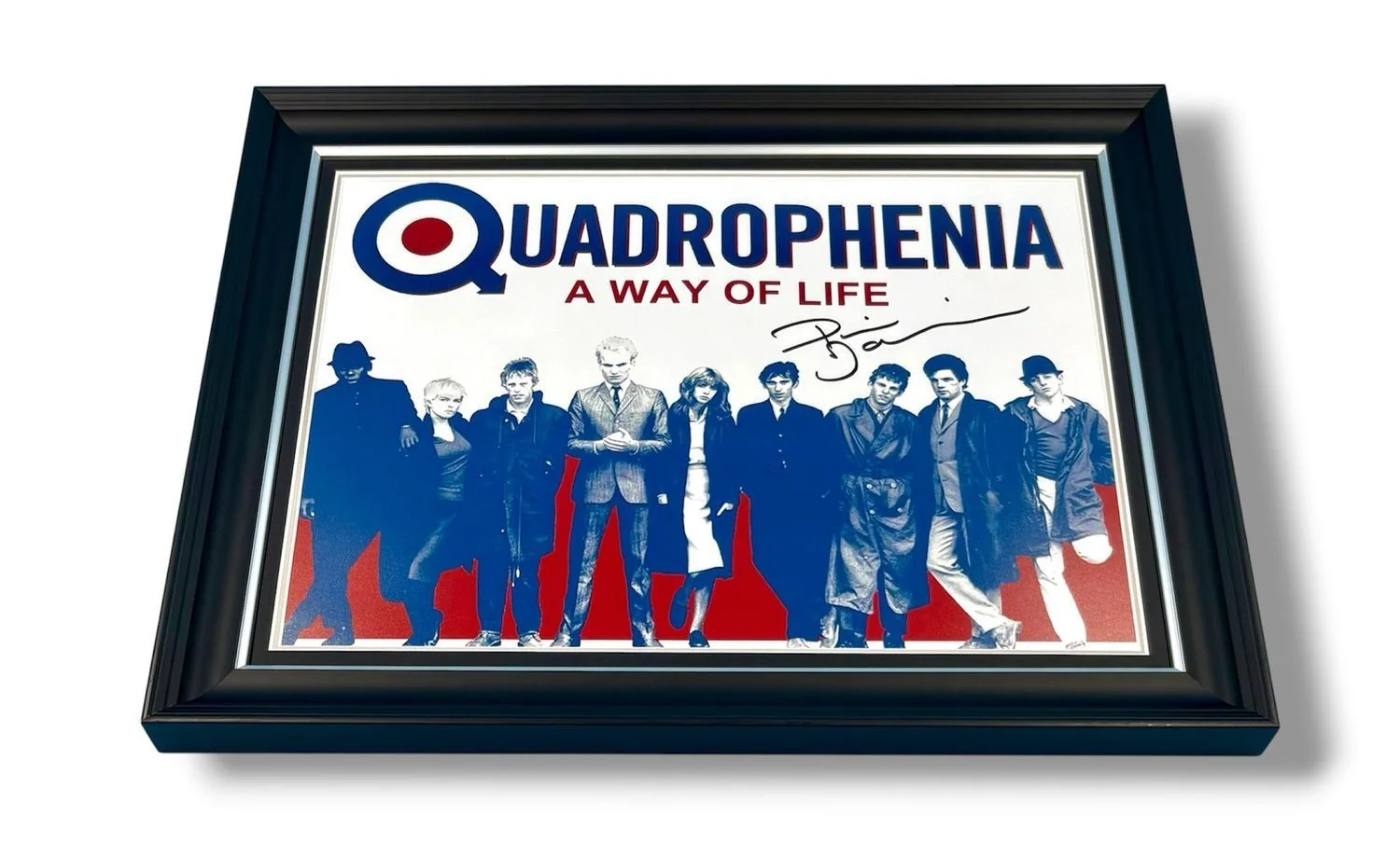 Phil Daniels Signed Photo Framed & COA Quadrophenia Movie Poster Autograph Auto, изображение 4