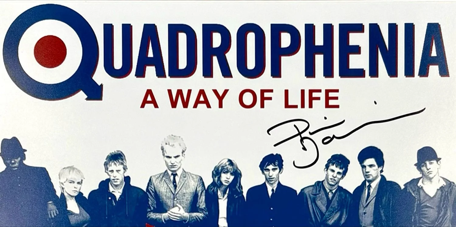 Phil Daniels Signed Photo Framed & COA Quadrophenia Movie Poster Autograph Auto, изображение 5