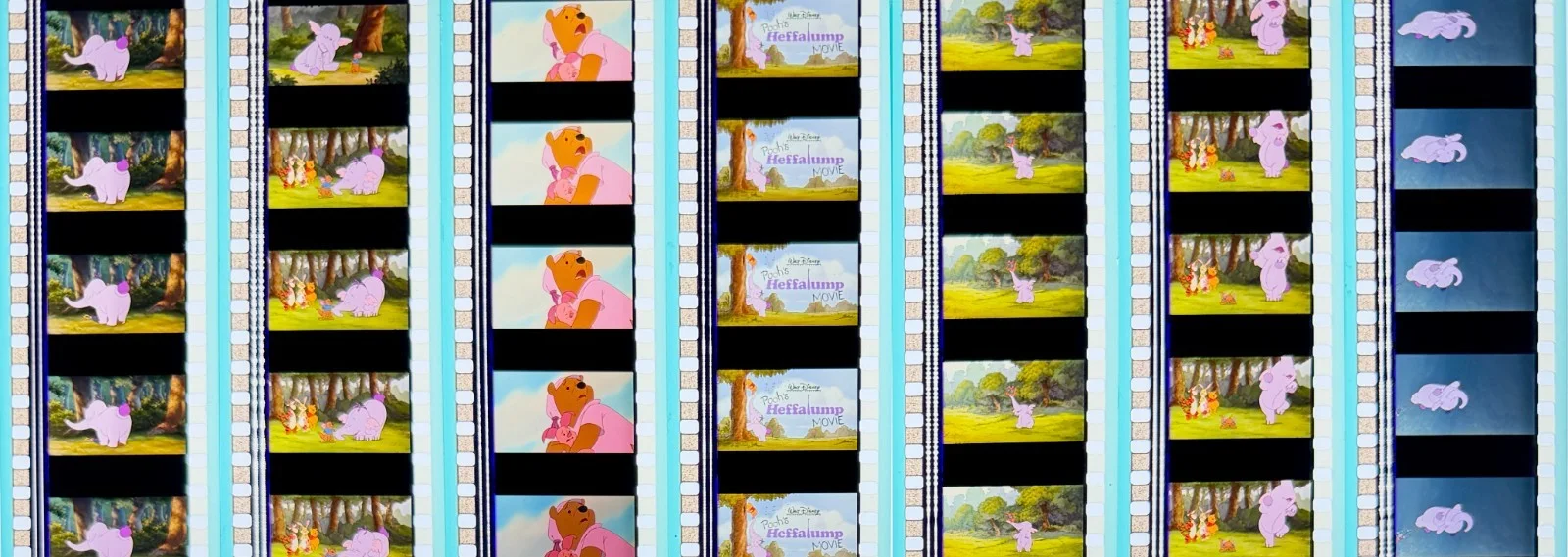 Walt Disney's Pooh's Heffalump Movie (2005) Very Rare Unmounted 35mm Film Cells, изображение 4