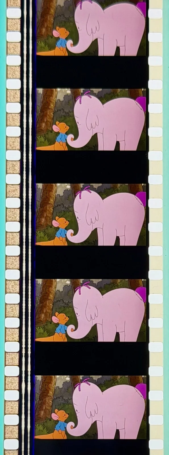 Walt Disney's Pooh's Heffalump Movie (2005) Very Rare Unmounted 35mm Film Cells, изображение 5