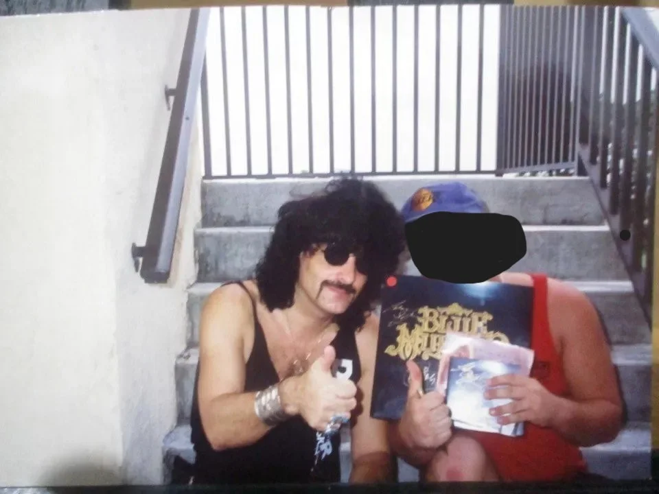 KING KOBRA CARMINE APPICE AUTHENTIC AUTOGRAPHED/SIGNED VINYL RECORD ALBUM, image 2