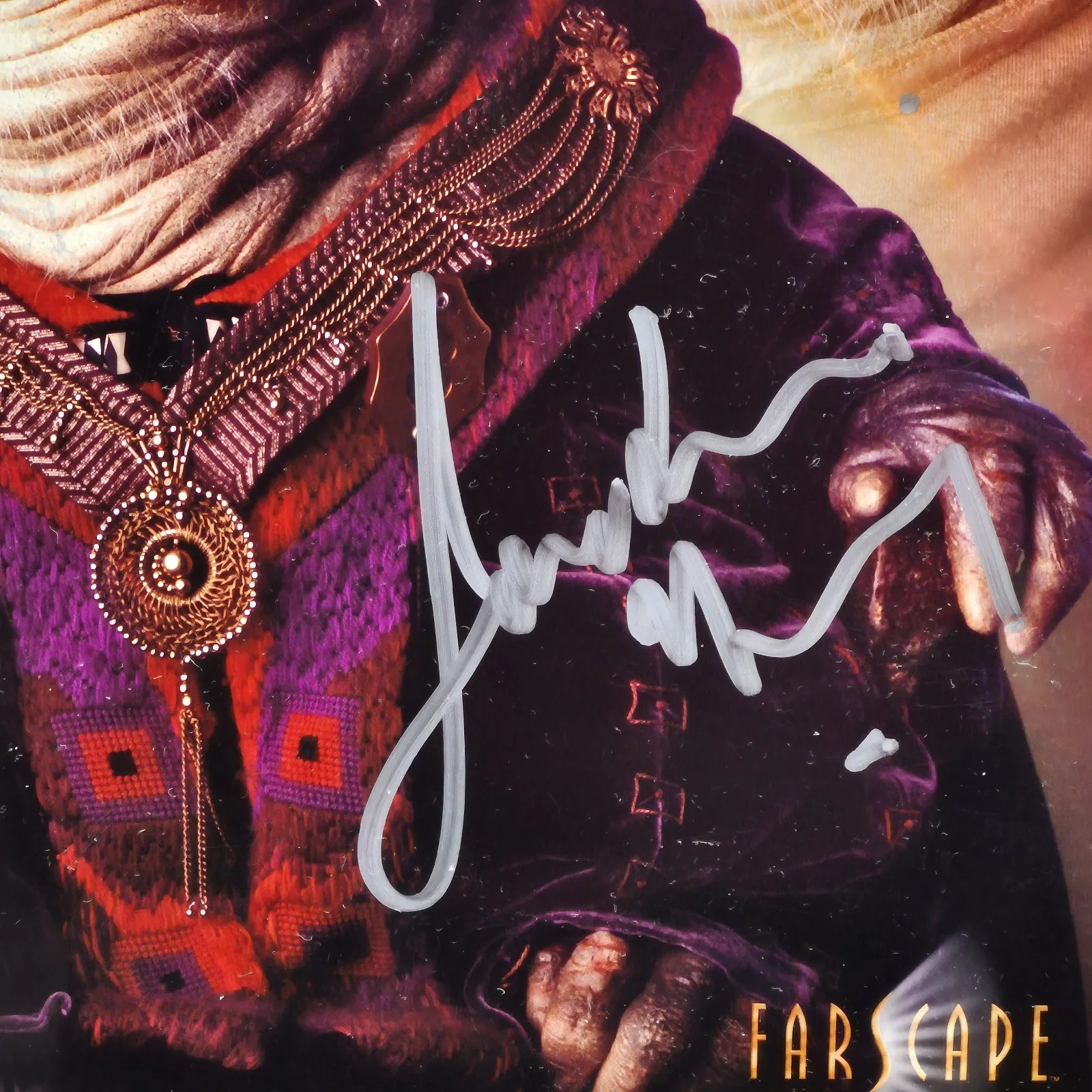 Jonathan HARDY — Jonathan HARDY Dominar Rygel XVI Autographed 8x10 Photo Collectible Farscape, изображение 5