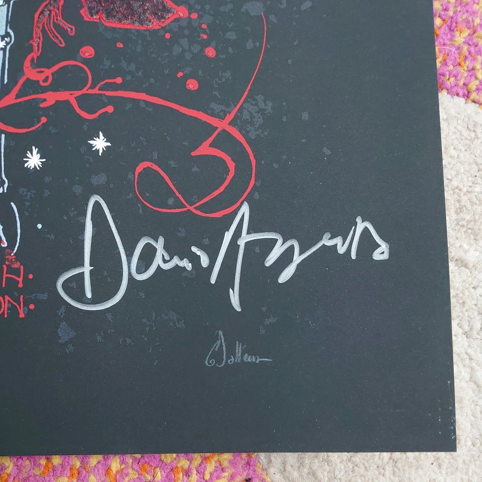 Dario Argento SIGNED Opera Malleus Limited Edition Poster Rolled Size 19.5x27", изображение 2