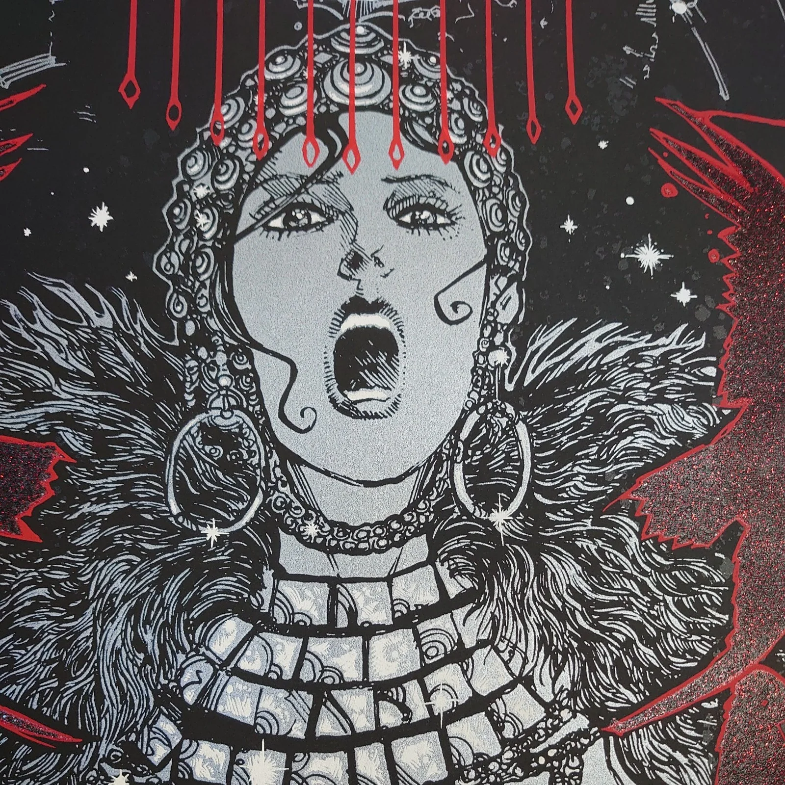 Dario Argento SIGNED Opera Malleus Limited Edition Poster Rolled Size 19.5x27", изображение 3