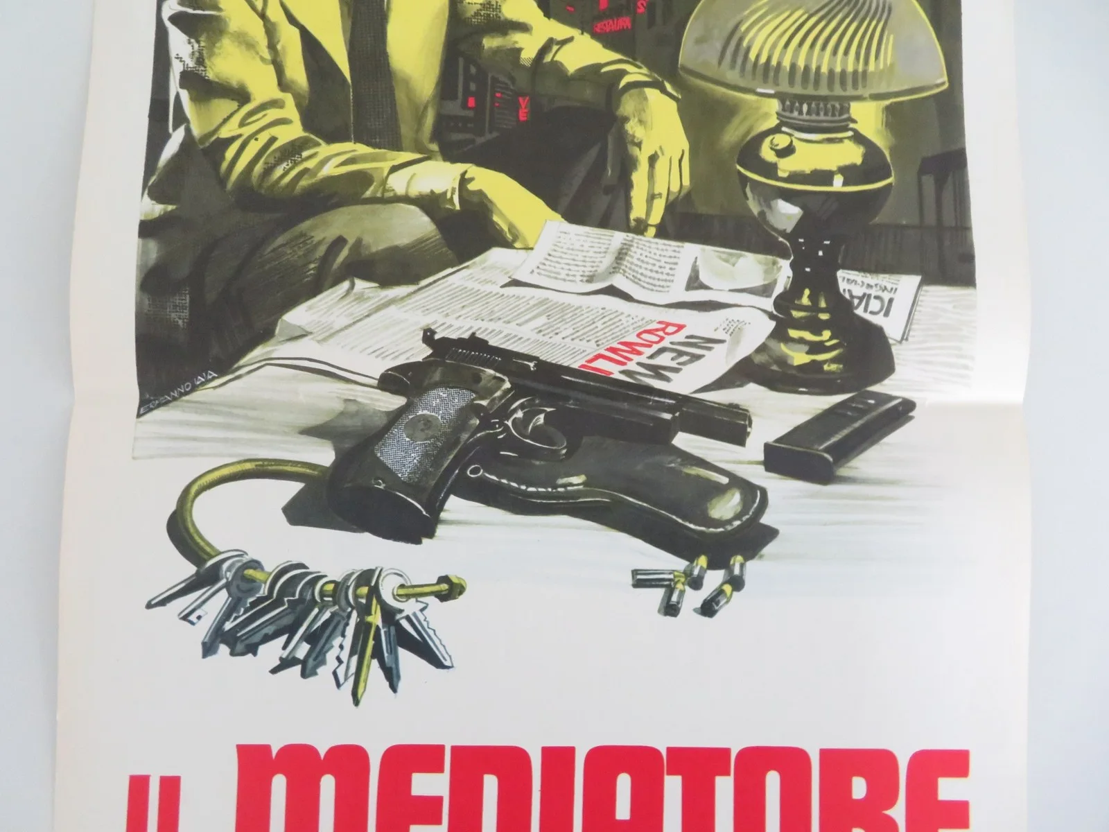 The Nickel Ride Italian Locandina Poster Jason Miller Linda Haynes 1975, изображение 3