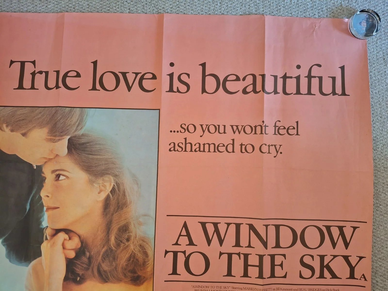 A Window To The Sky Rare & Original Film Cinema Movie Quad Poster 40 by 30", изображение 3