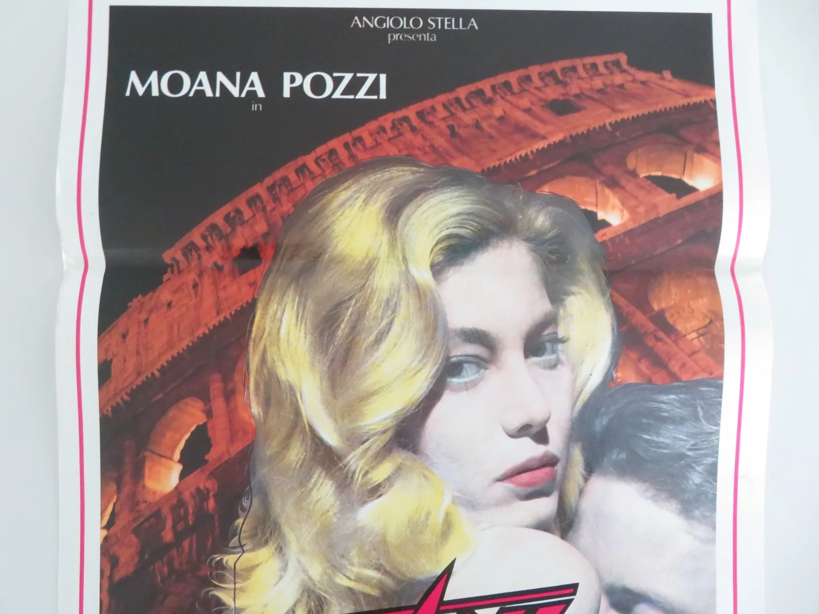 Ecstasy Italian Locandina Poster Moana Pozzi Carrie Janisse 1989, изображение 3