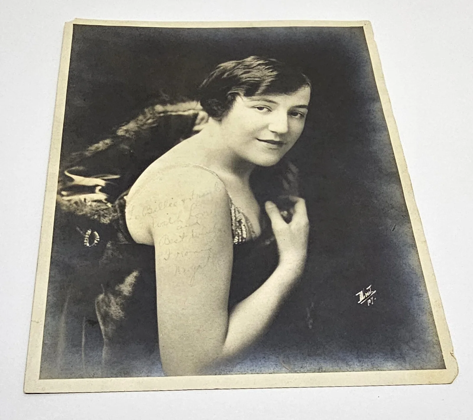 Myrtle Fiske — Myrtle Fiske Vintage 1920 Hand Signed Photograph Unity Studio NY RARE, изображение 5