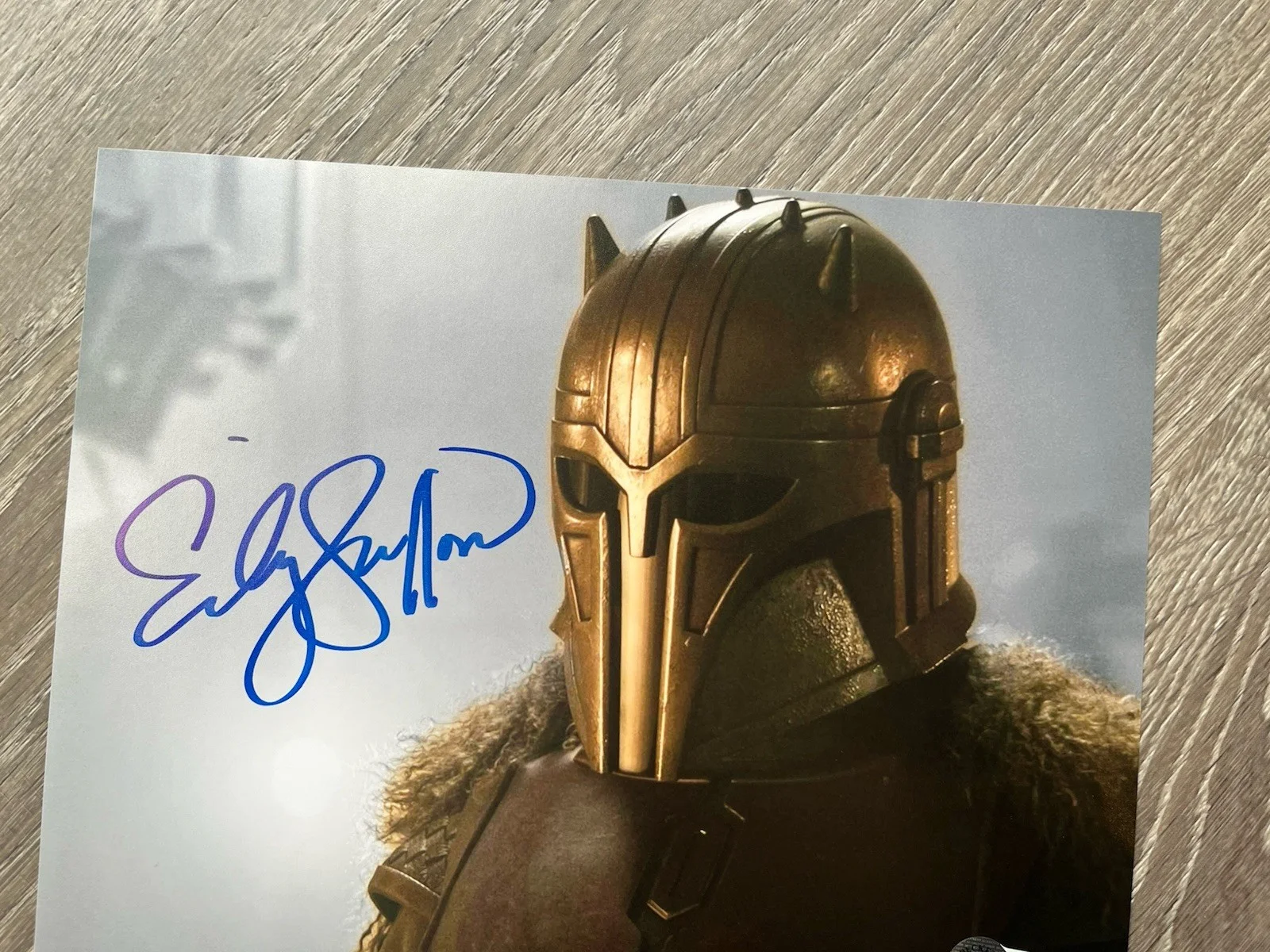 Emily Swallow — Emily Swallow Signed Armorer 8x10 Photo Beckett COA Mandalorian Star Wars, изображение 5