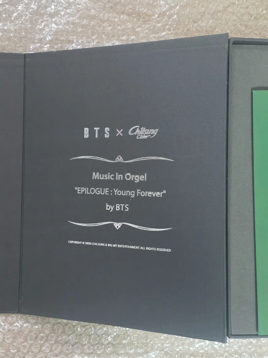 BTS Promo Event Prize Chilsung Cider Crystal music box Orgel Full Set, изображение 5