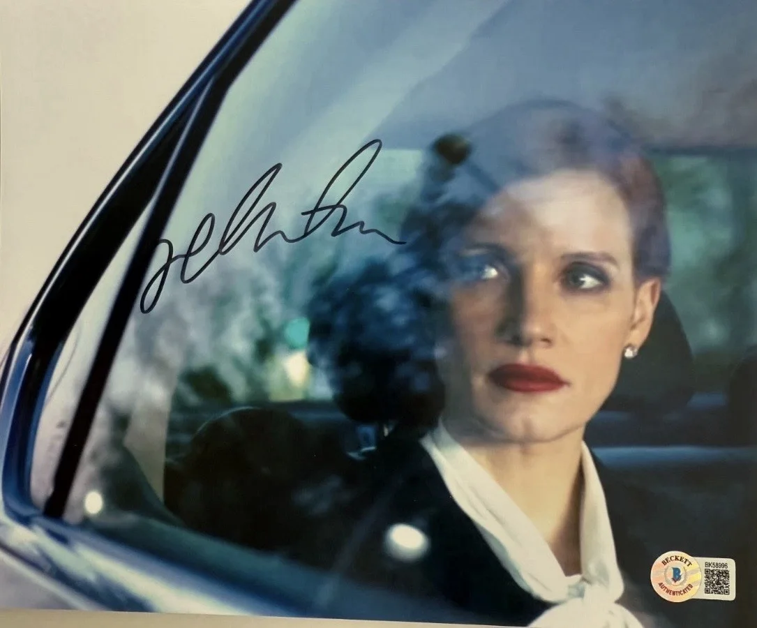 Jessica Chastain — Jessica Chastain Signed 8x10 Photo Actress Beckett (BAS) COA