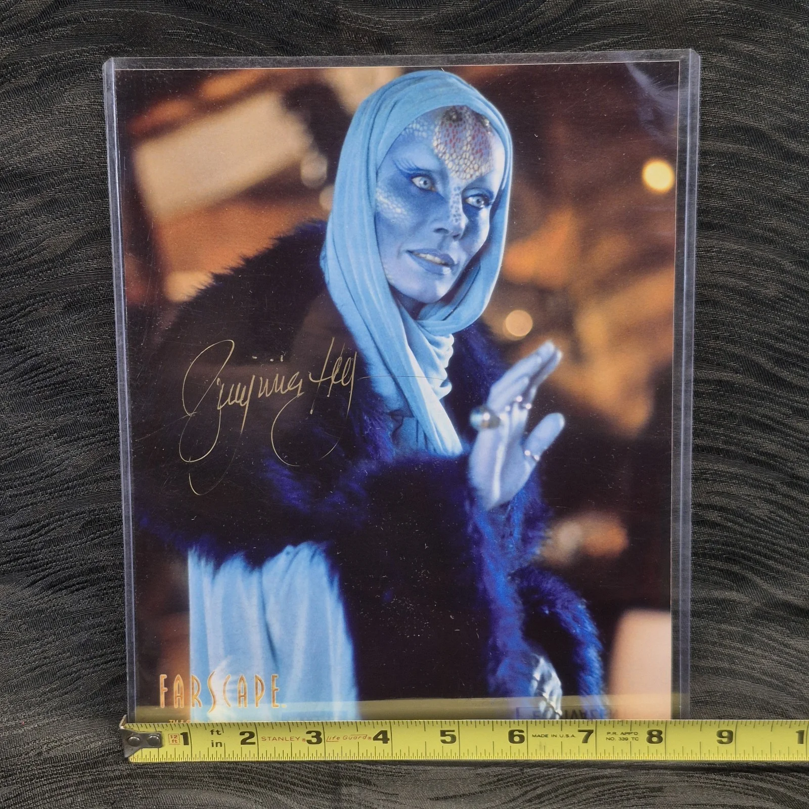 Virginia Hey — Autographed FARSCAPE Collectible Virginia Hey ZHAAN 8 x 10 Photo Y2K SCI-FI, изображение 5