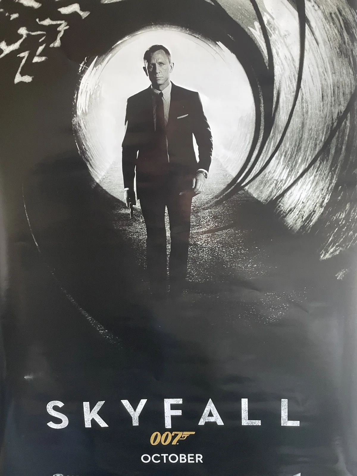 James Bond Skyfall One-Sheet Promo Poster Daniel Craig, image 2