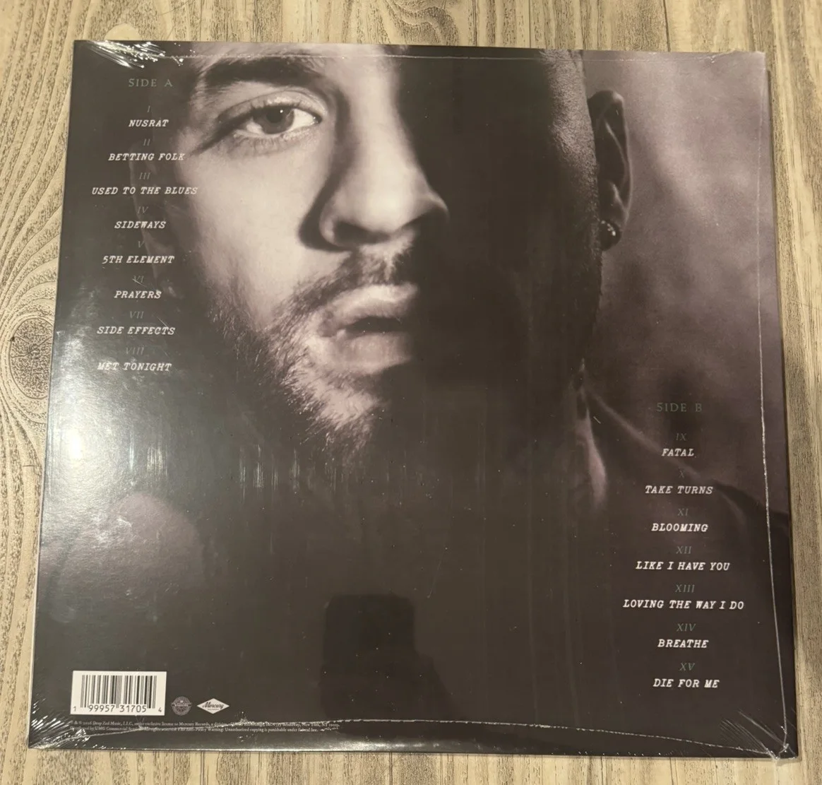 AUTOGRAPHED Konnakol Insert + 5th Element Color Vinyl - SIGNED by Zayn, image 2