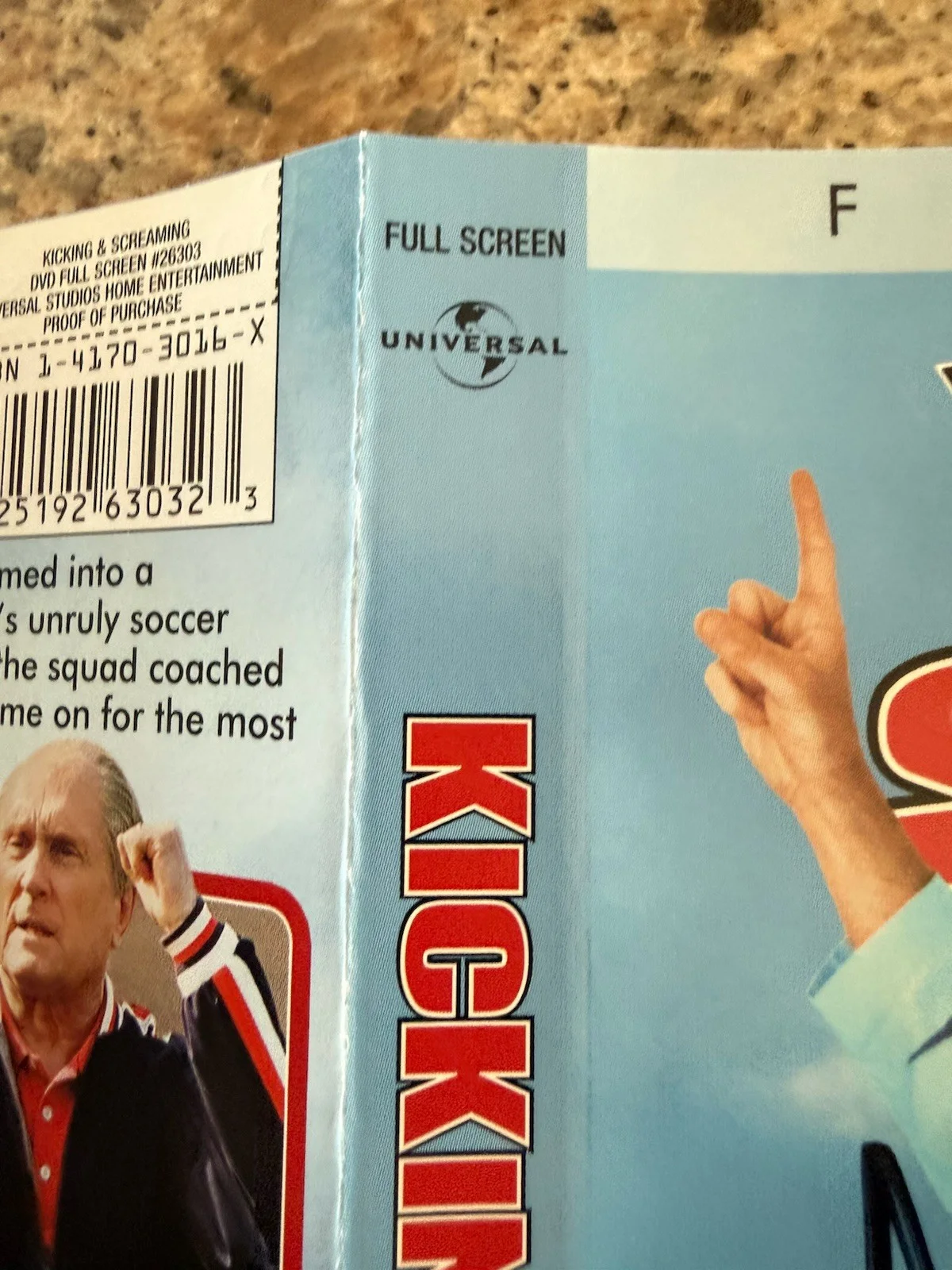 Robert Duvall Signed DVD Cover Autographed Kicking And Screaming, image 3