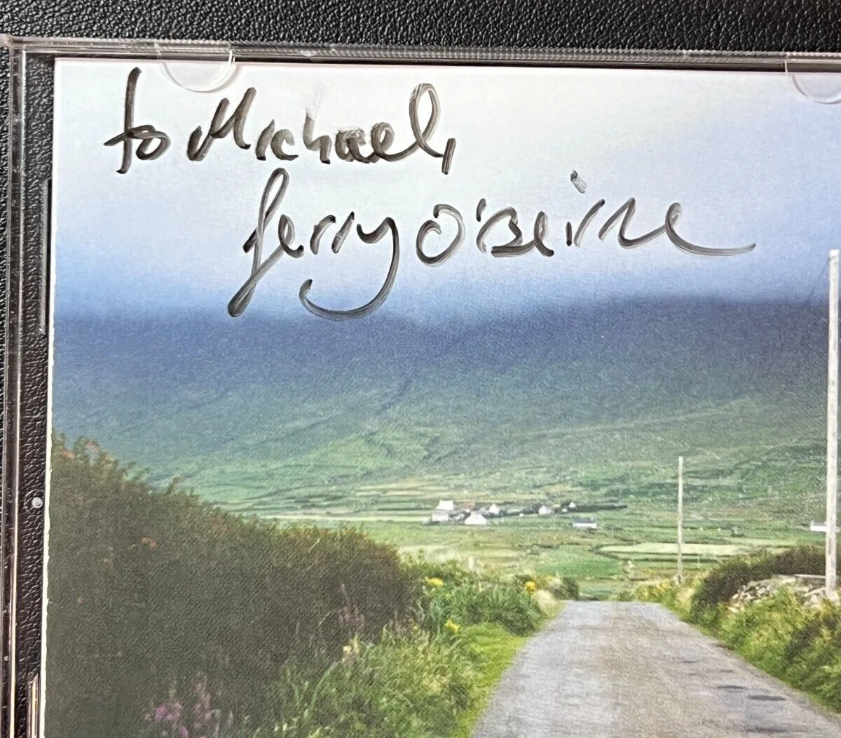 Gerry O'Beirne — Gerry O'Beirne Signed 1999 VTG Album CD (Personal.) AUTO "Half Moon Bay" NICE!, изображение 2