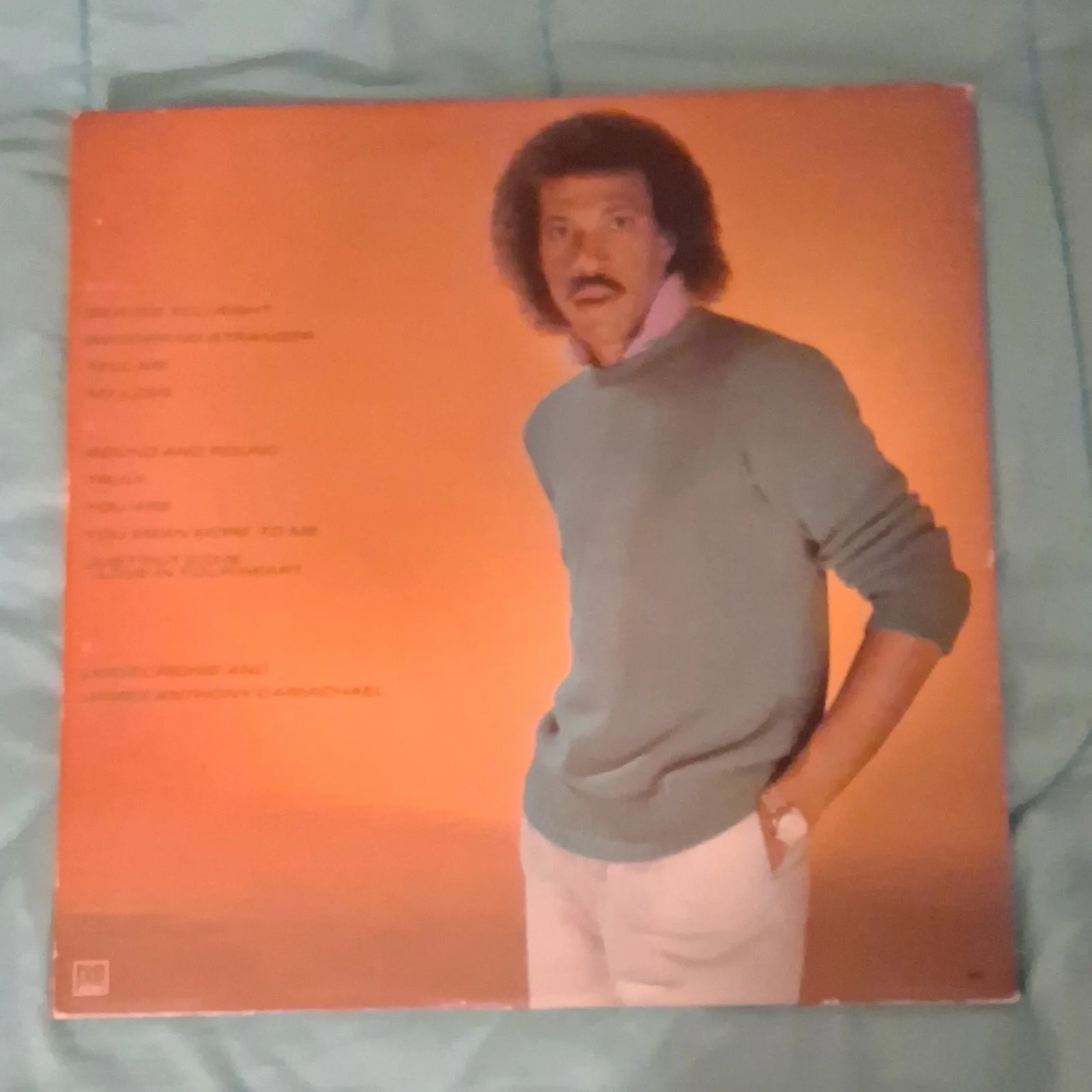 Lionel Richie Motown Vinyl Record - Autographed Gatefold Album, image 2