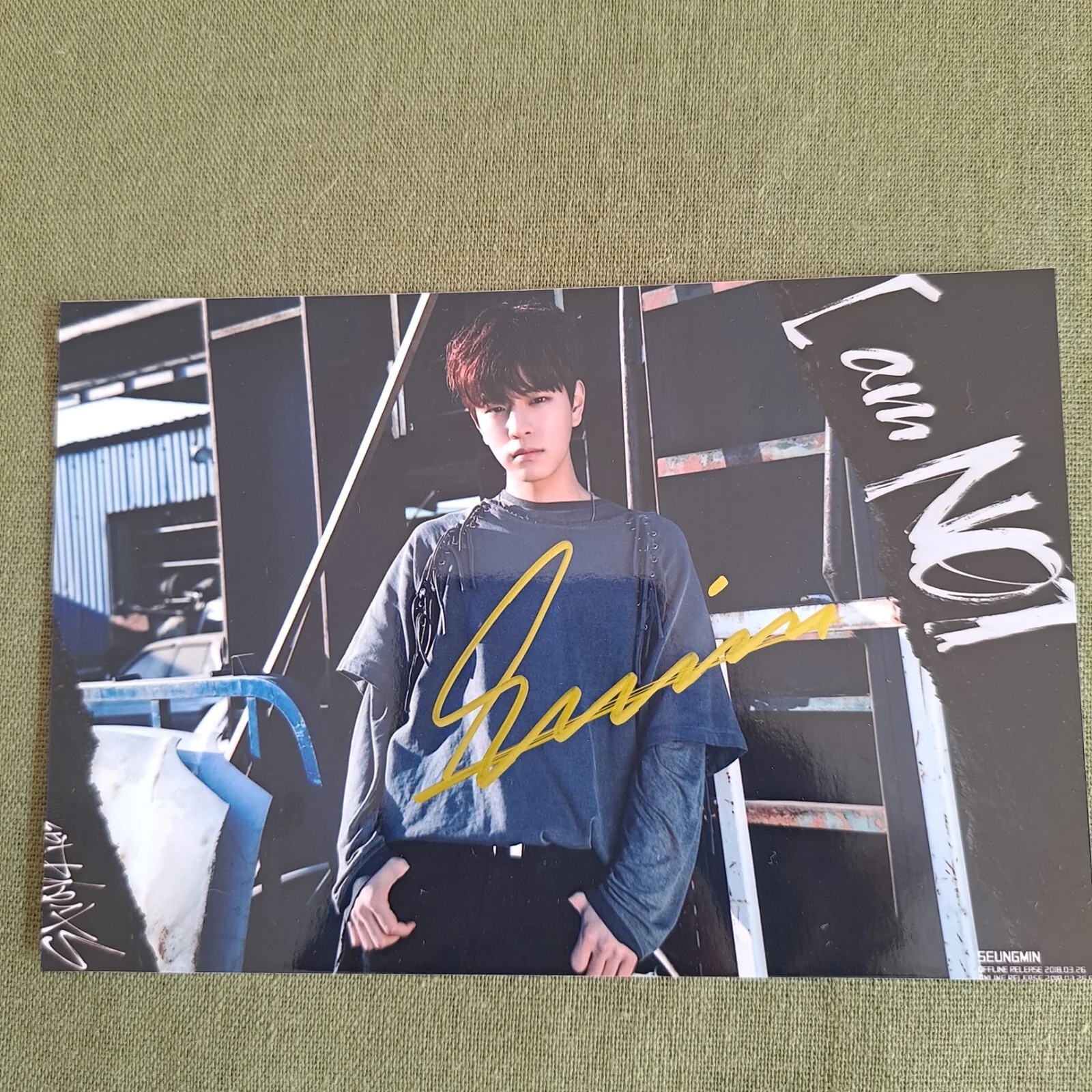 Stray Kids LEE KNOW FELIX HAN Photo I AM NOT 4*6 K-POP Collection 2020, изображение 3