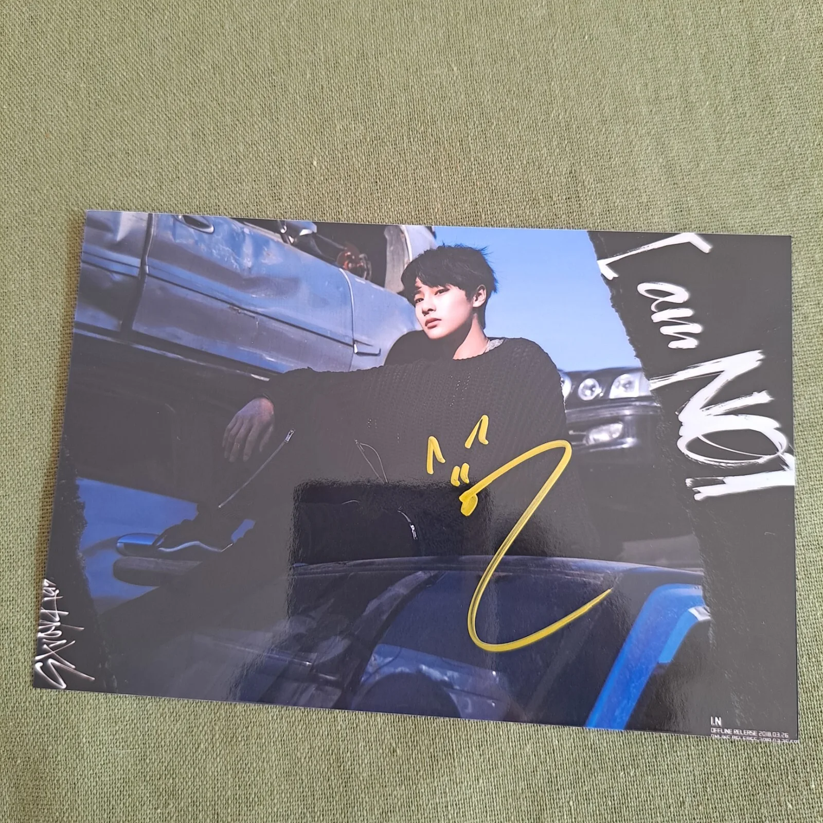 Stray Kids LEE KNOW FELIX HAN Photo I AM NOT 4*6 K-POP Collection 2020, изображение 4