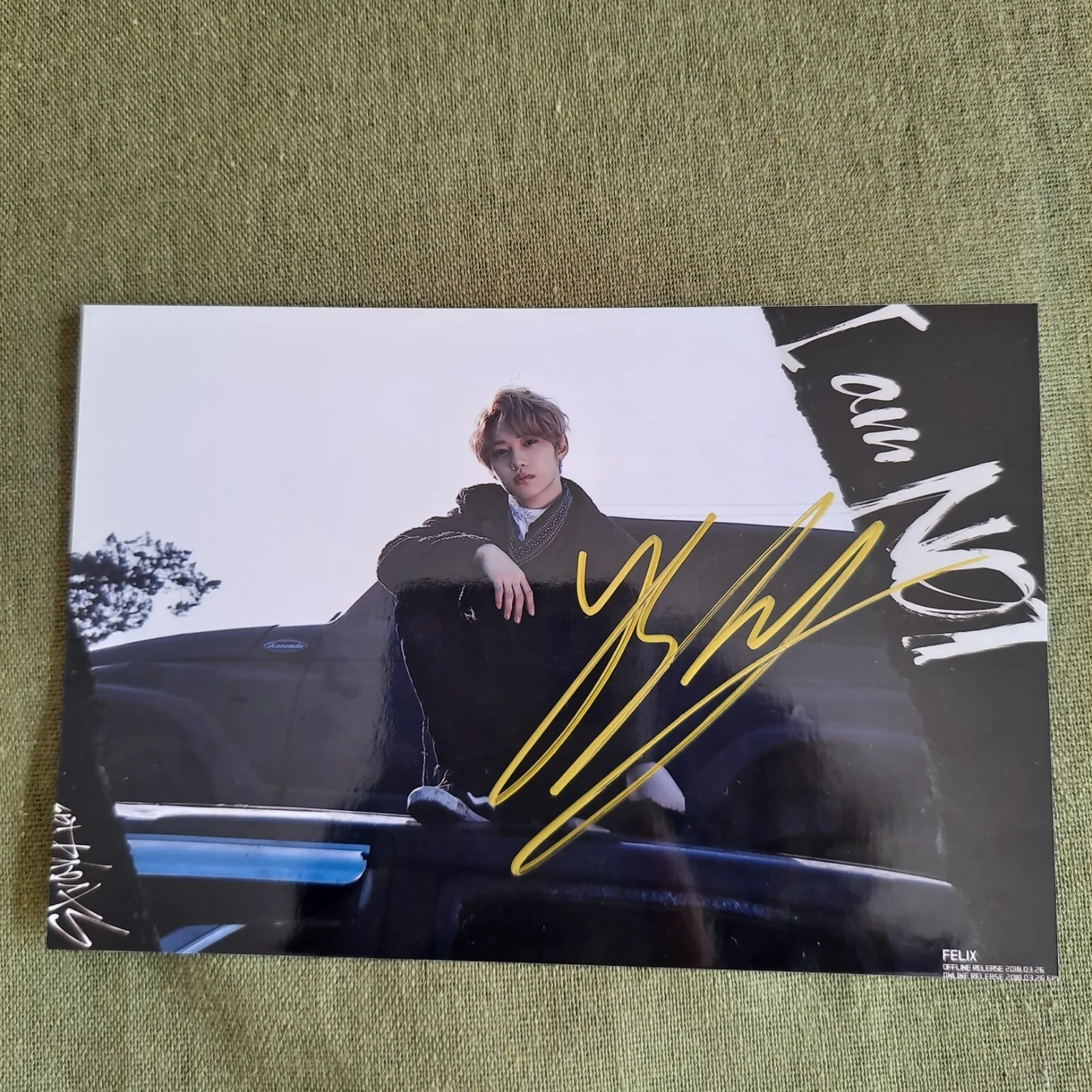Stray Kids LEE KNOW FELIX HAN Photo I AM NOT 4*6 K-POP Collection 2020, изображение 5