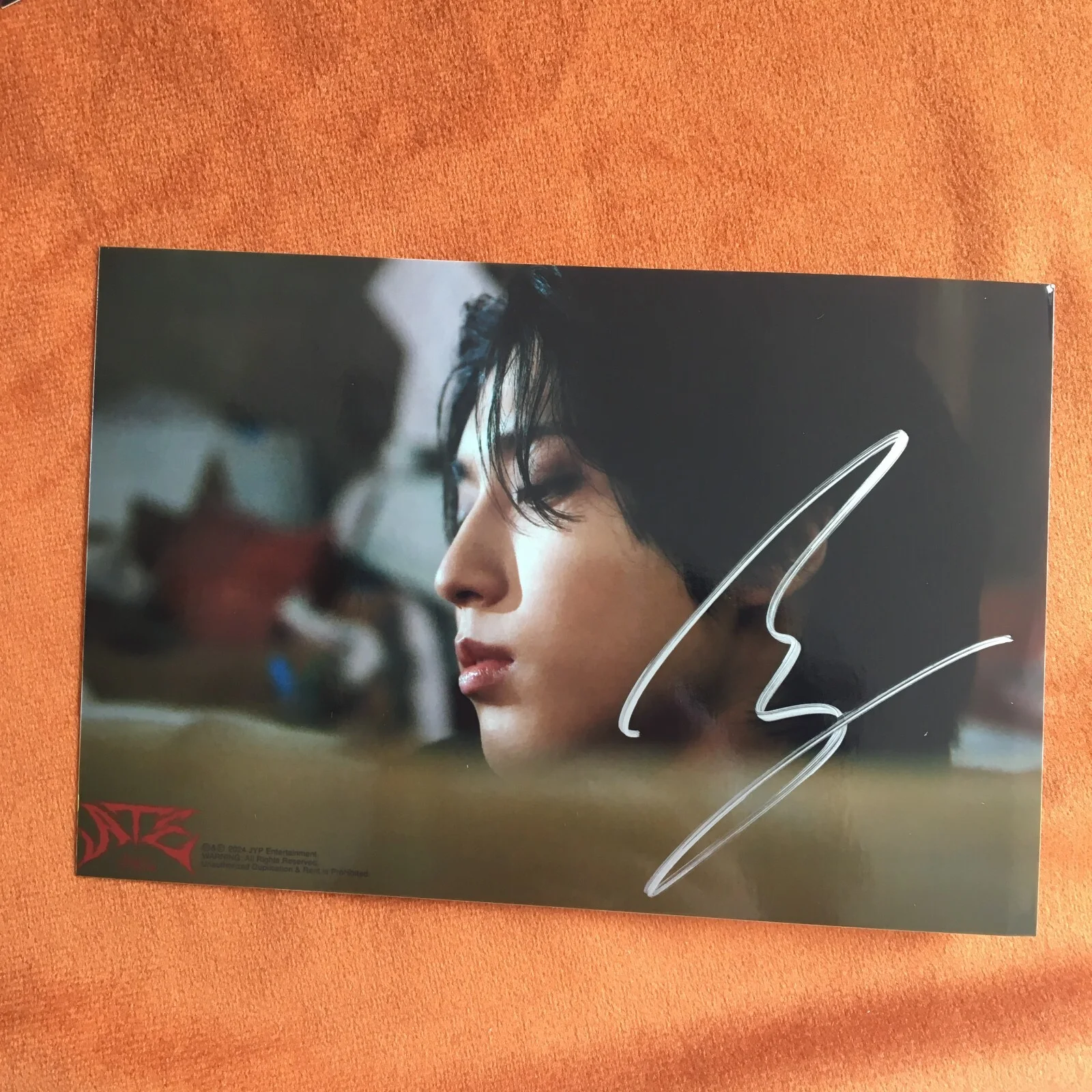 Stray Kids SKZ HAN Photo ATE Autographed Signed K-POP Collection 4*6 2024, image 4