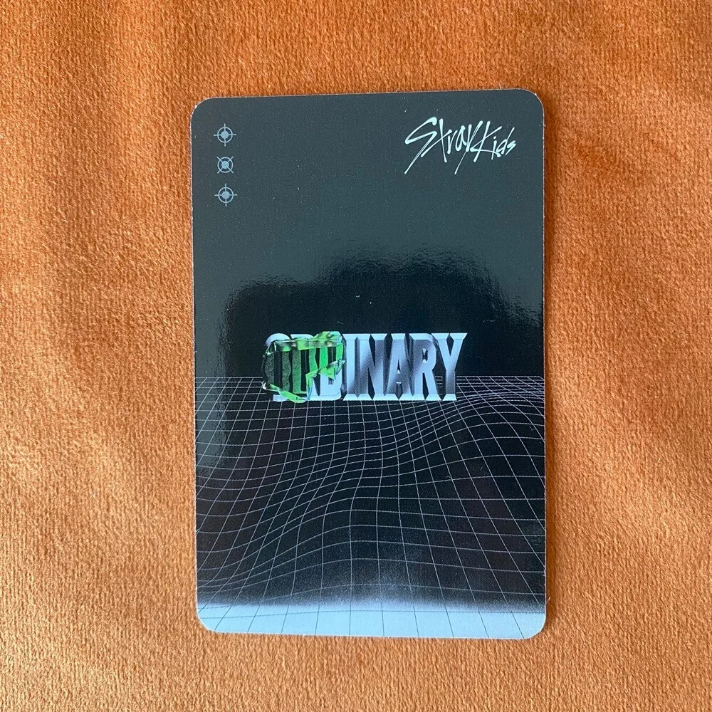 Stray Kids FELIX Felix Photo Card Autographed Signed K-POP Collection 3 inch A, изображение 2