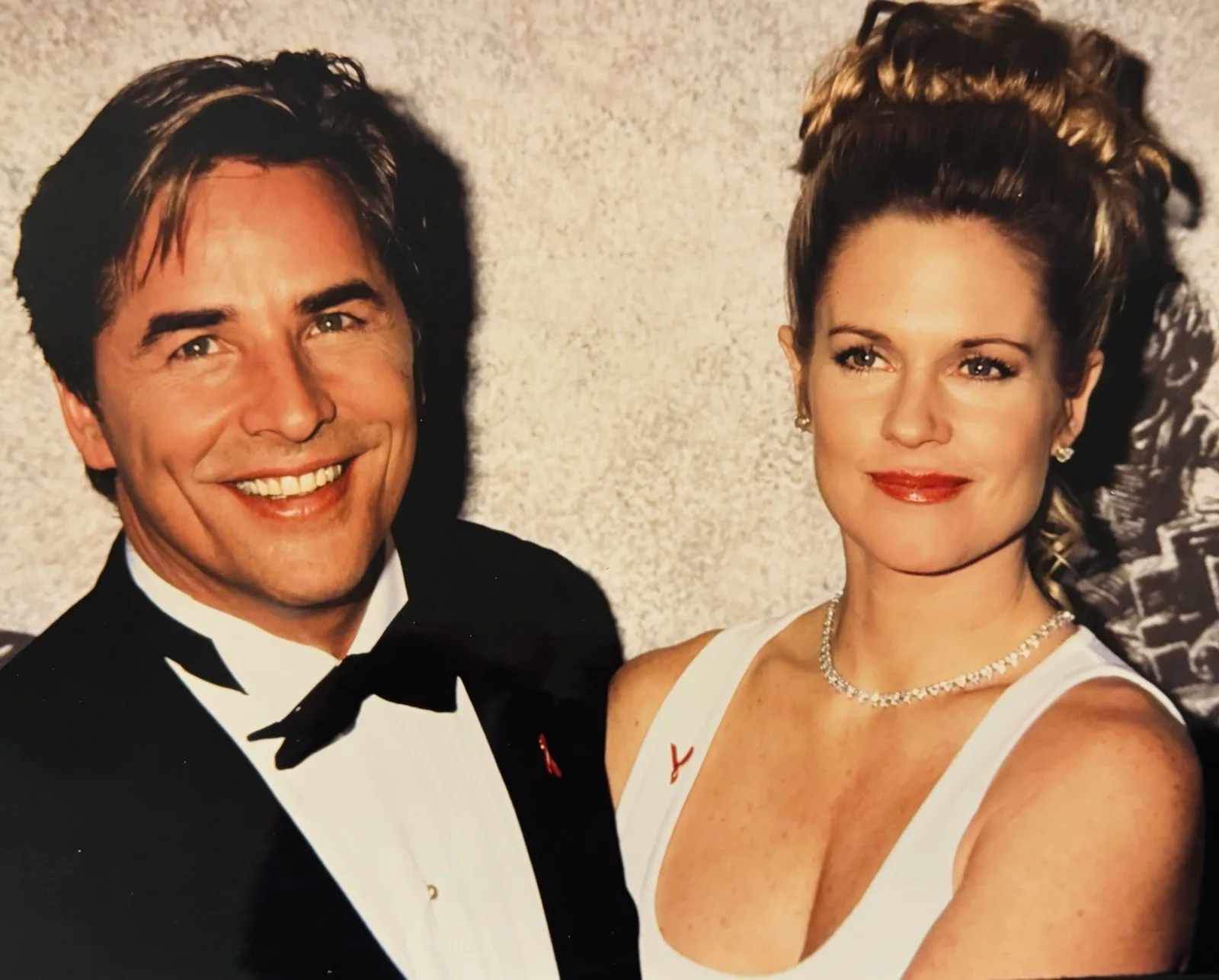 Dan Johnson, Melanie Griffith — Don Johnson & Melanie Griffith , Signed Autographed , 4x6 Index Card W/photos, изображение 3