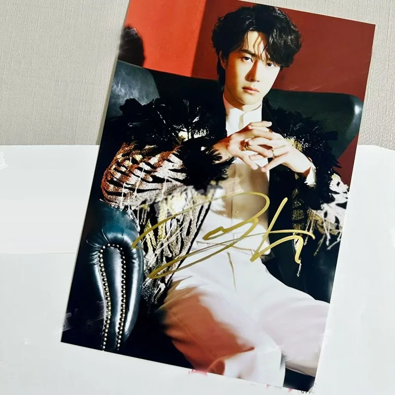 Wang Yibo 马年春晚 Autographed Signed Photos Collection, image 4